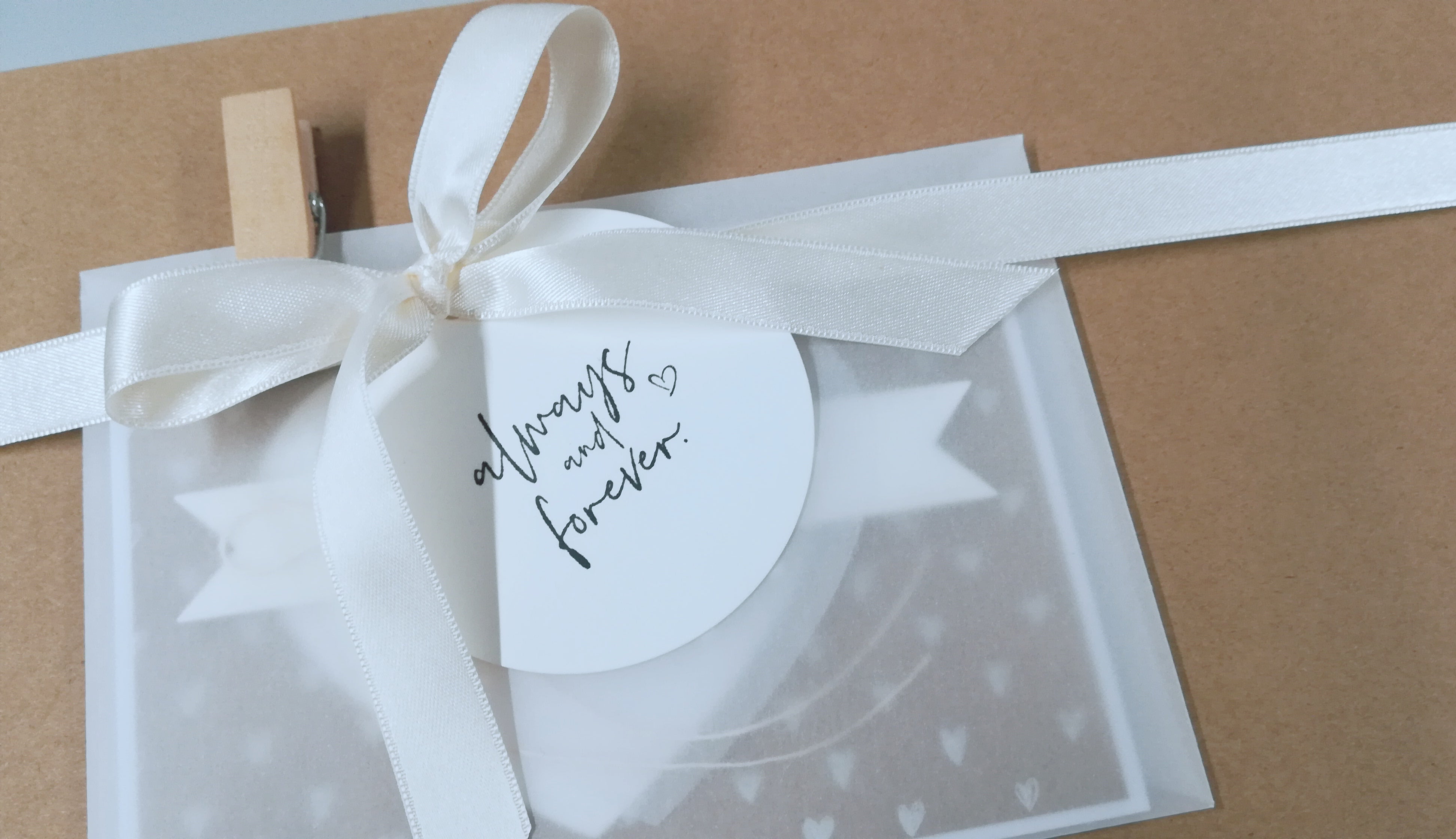 Geschenkbox Hochzeit "Always and forever" - Jinny Joes