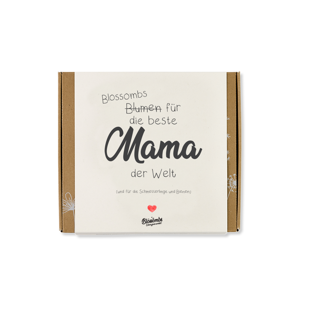Geschenkbox Mittel "Mama" - Blossombs