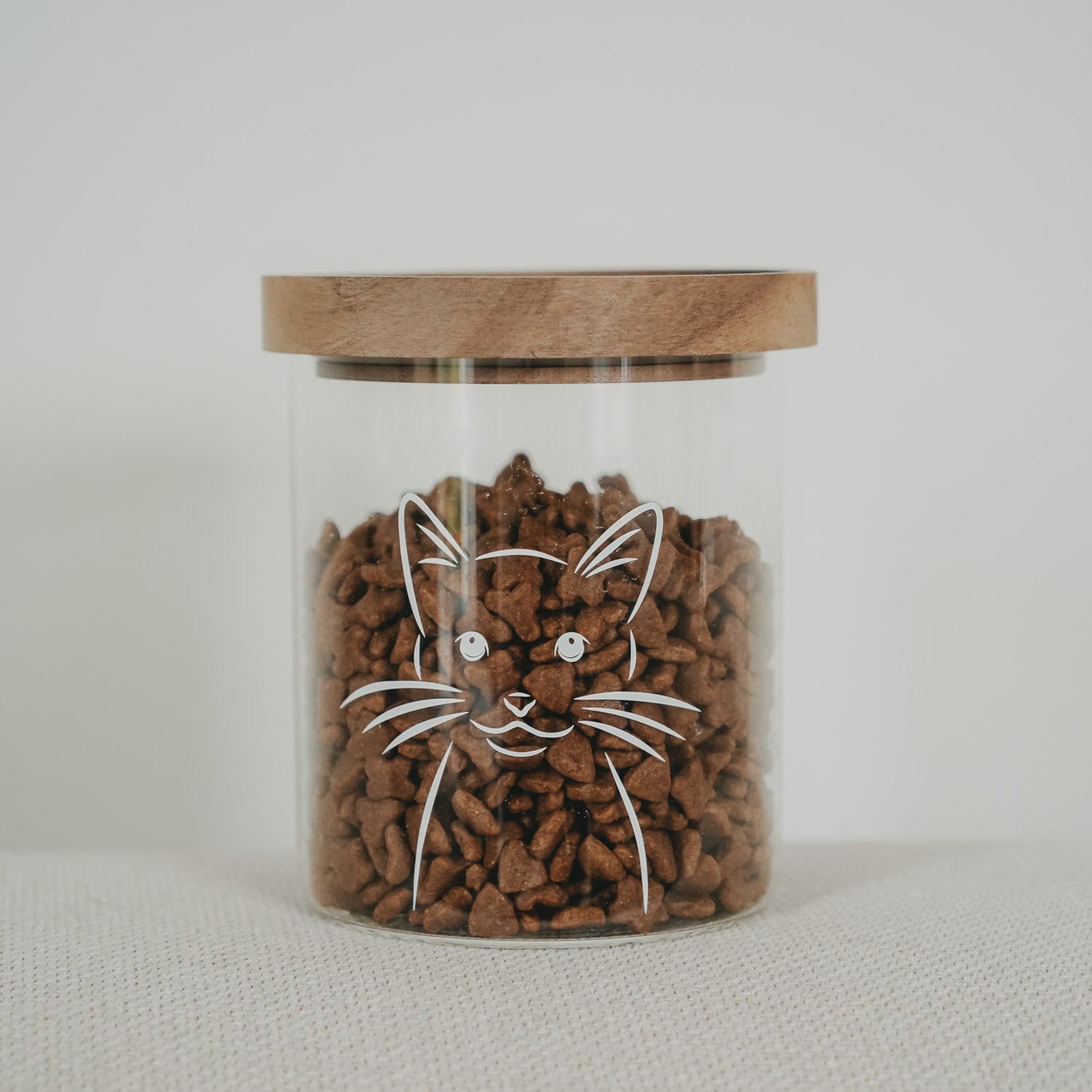 Vorratsglas Katze 13cm - Eulenschnitt