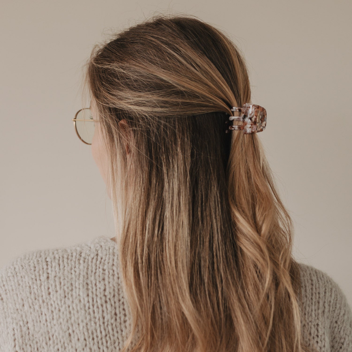 Fermaglio per capelli a forma di cuore Mandorla piccolo - Eulenschnitt