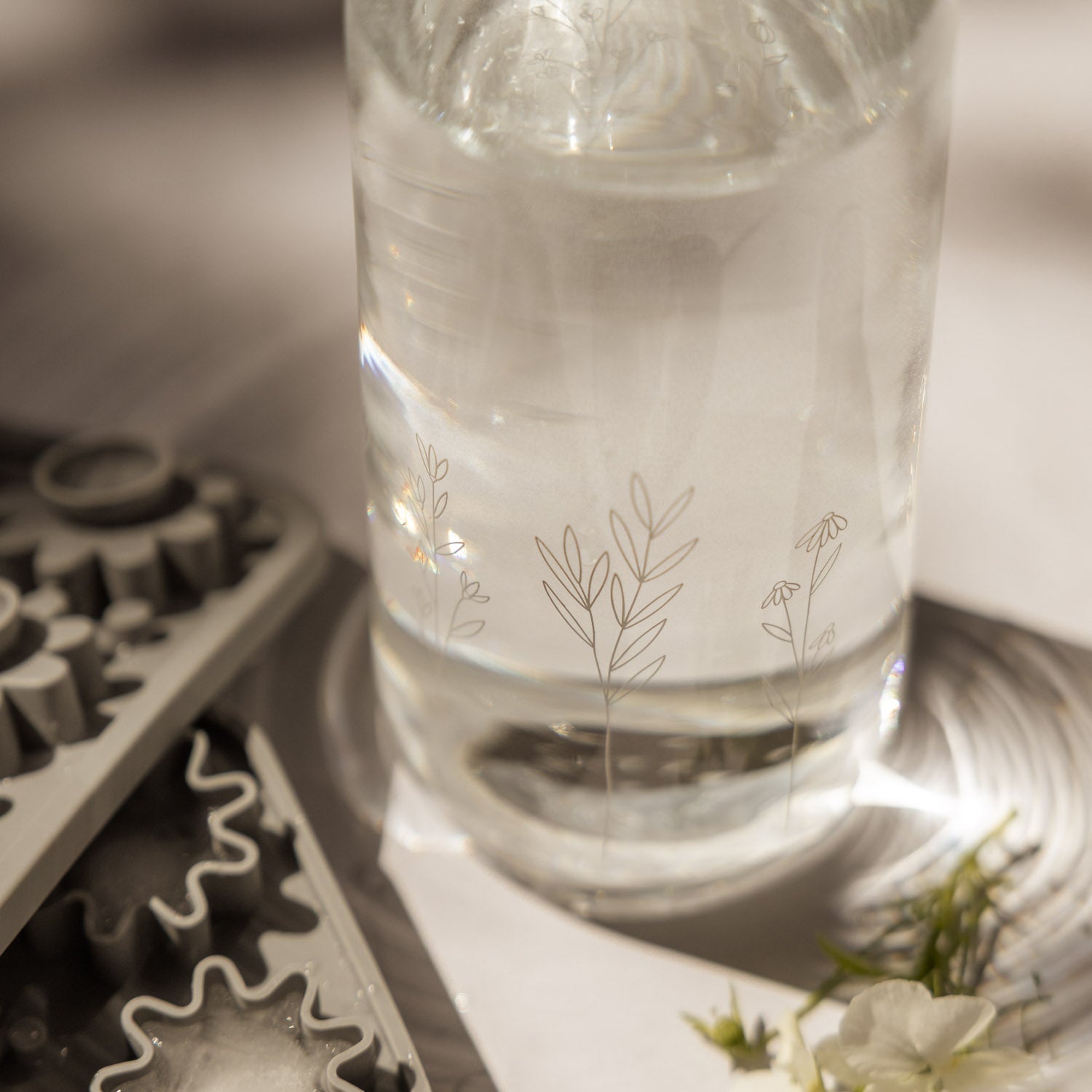 Carafe flower meadow white - Eulenschnitt (Image 8)