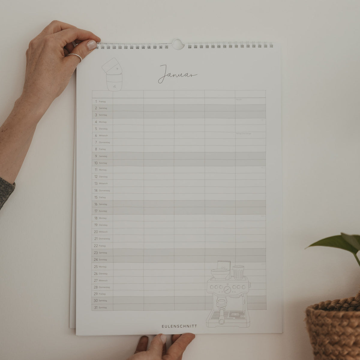Calendrier familial 2027 - Eulenschnitt (Image 9)