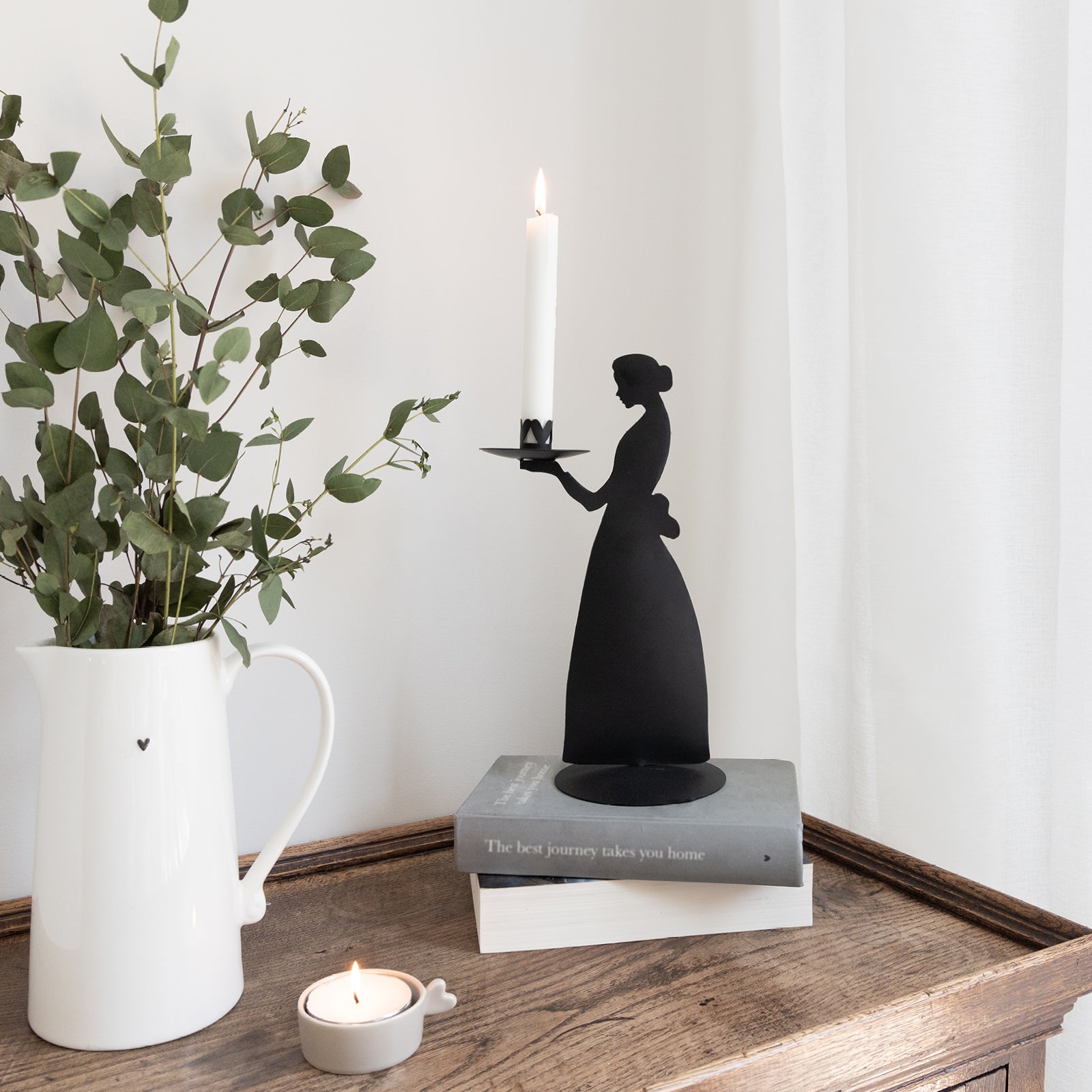 Kerzenhalter "lady black" - Bastion Collections