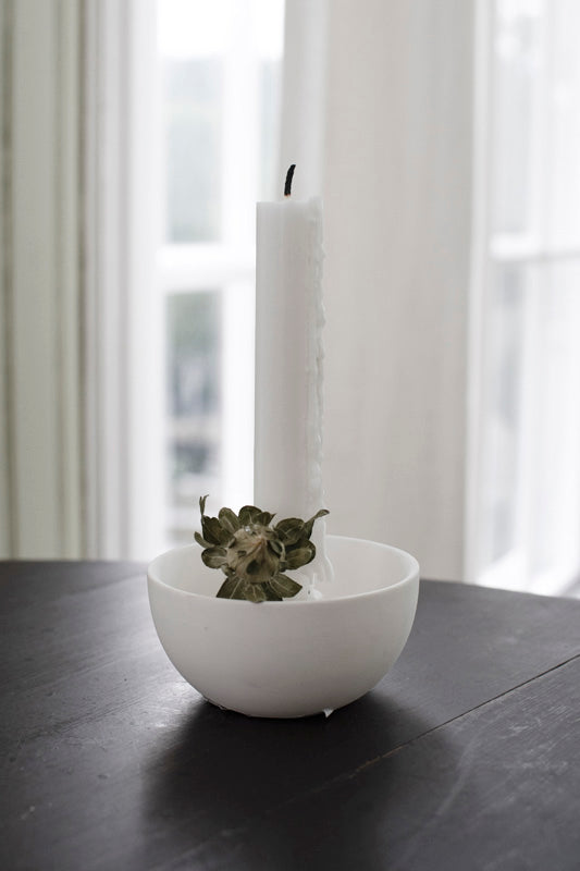 Candle holders "Lidatorp" mini white - Storefactory