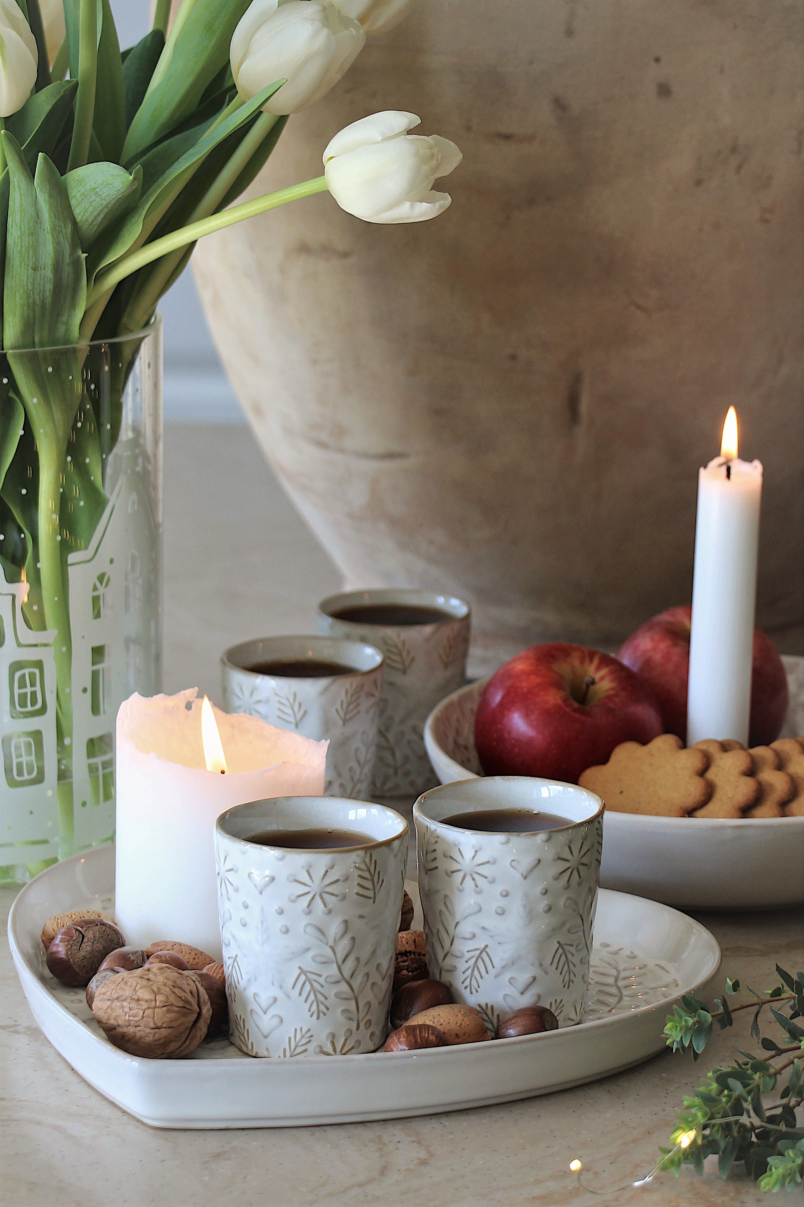 Kerzenhalter "Winter heart" - Majas Cottage