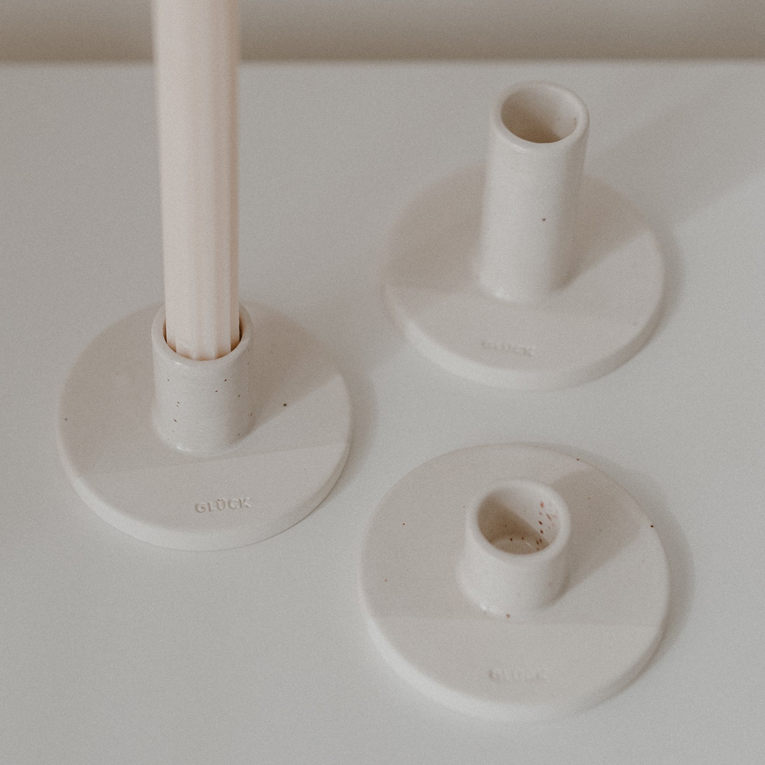 Candlestick "Glück" small - Eulenschnitt