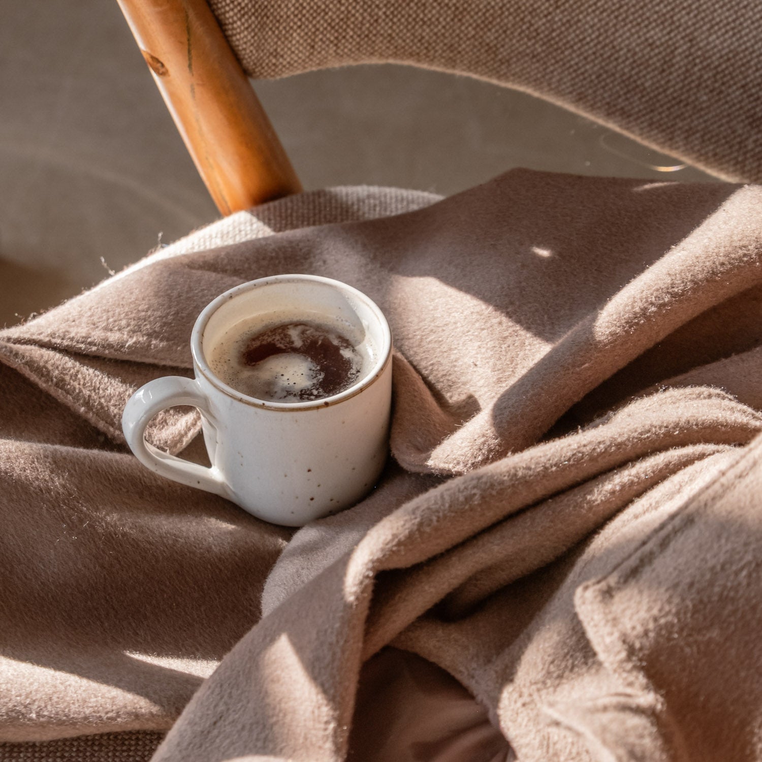 petite tasse à cappuccino en grès "Calma" - fait main - Eulenschnitt