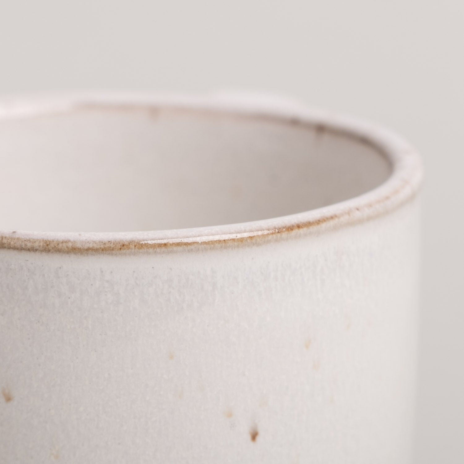 petite tasse à cappuccino en grès "Calma" - fait main - Eulenschnitt