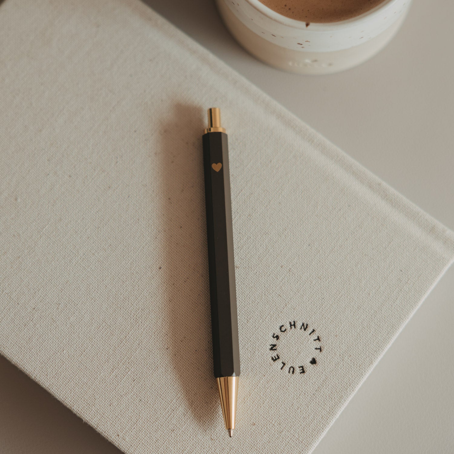 Ballpoint pen heart brown - Eulenschnitt (Image 6)