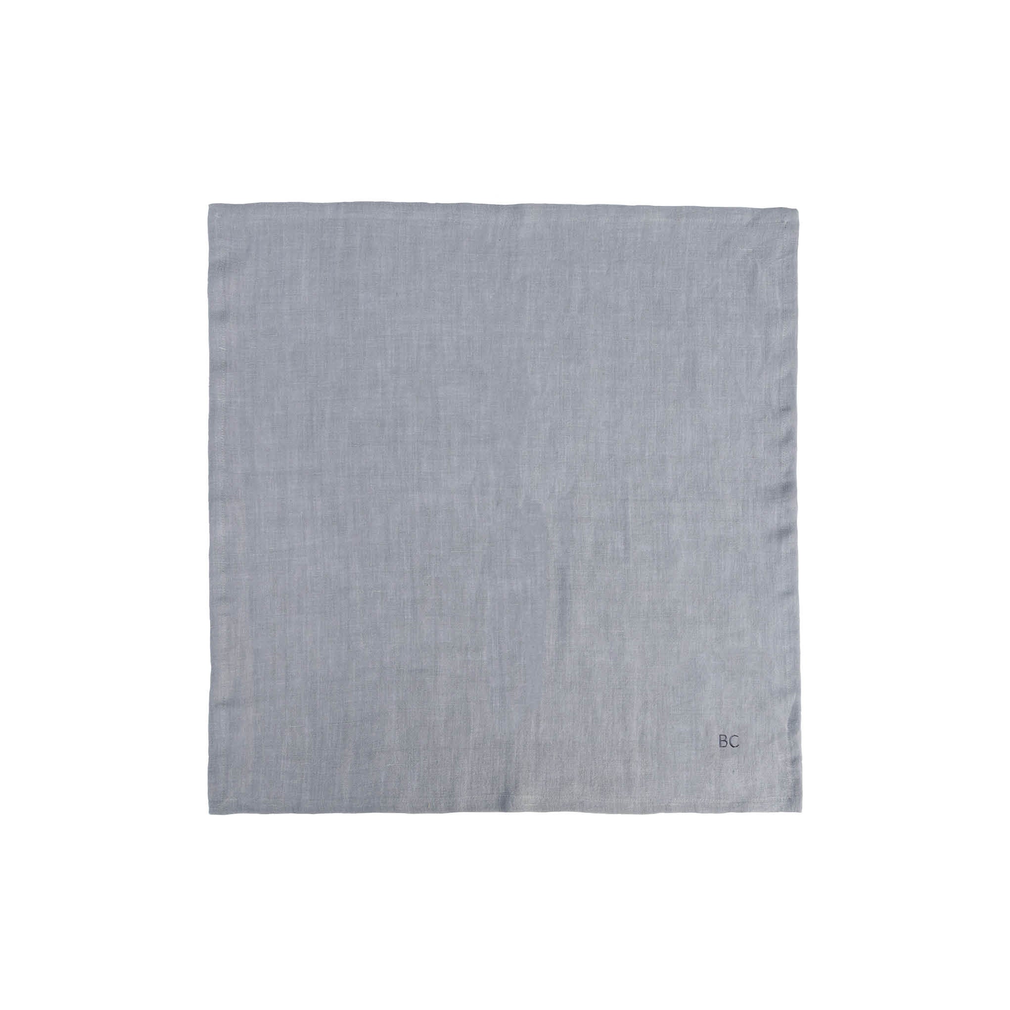 Leinen Serviette 50x50cm blau - Bastion Collections