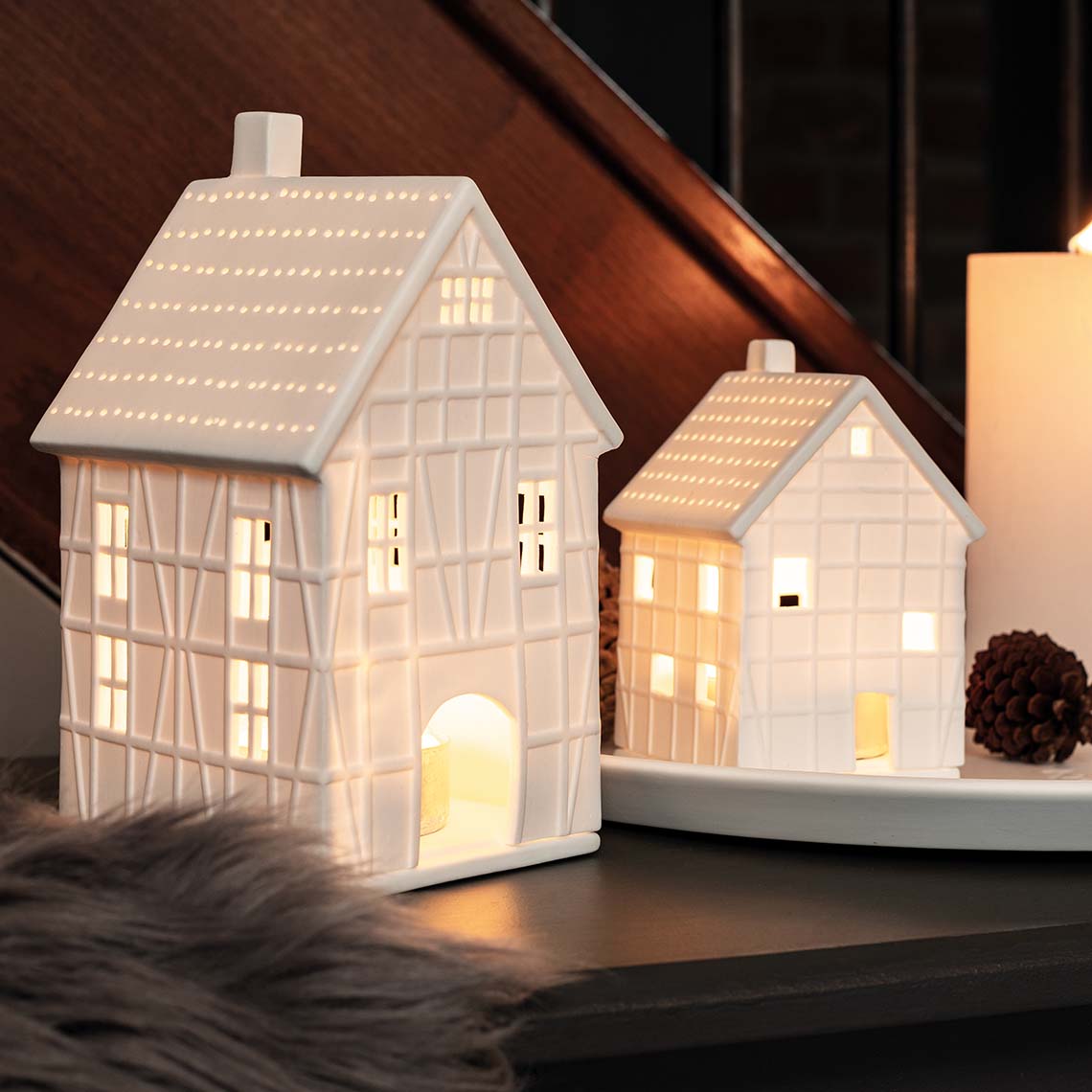 Lichthaus Fachwerkhaus 2er Set - räder design