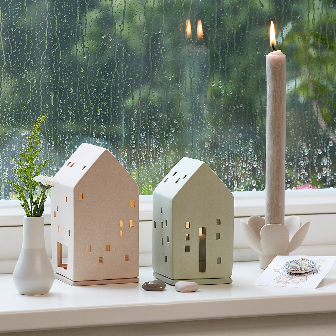 Lichthaus grün – handgefertigt - räder design