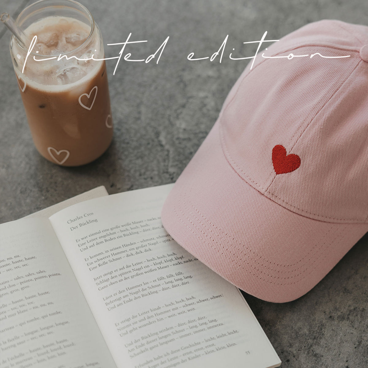 Casquette "Oh happy day" rose - Limited Edition - Eulenschnitt (Image 3)
