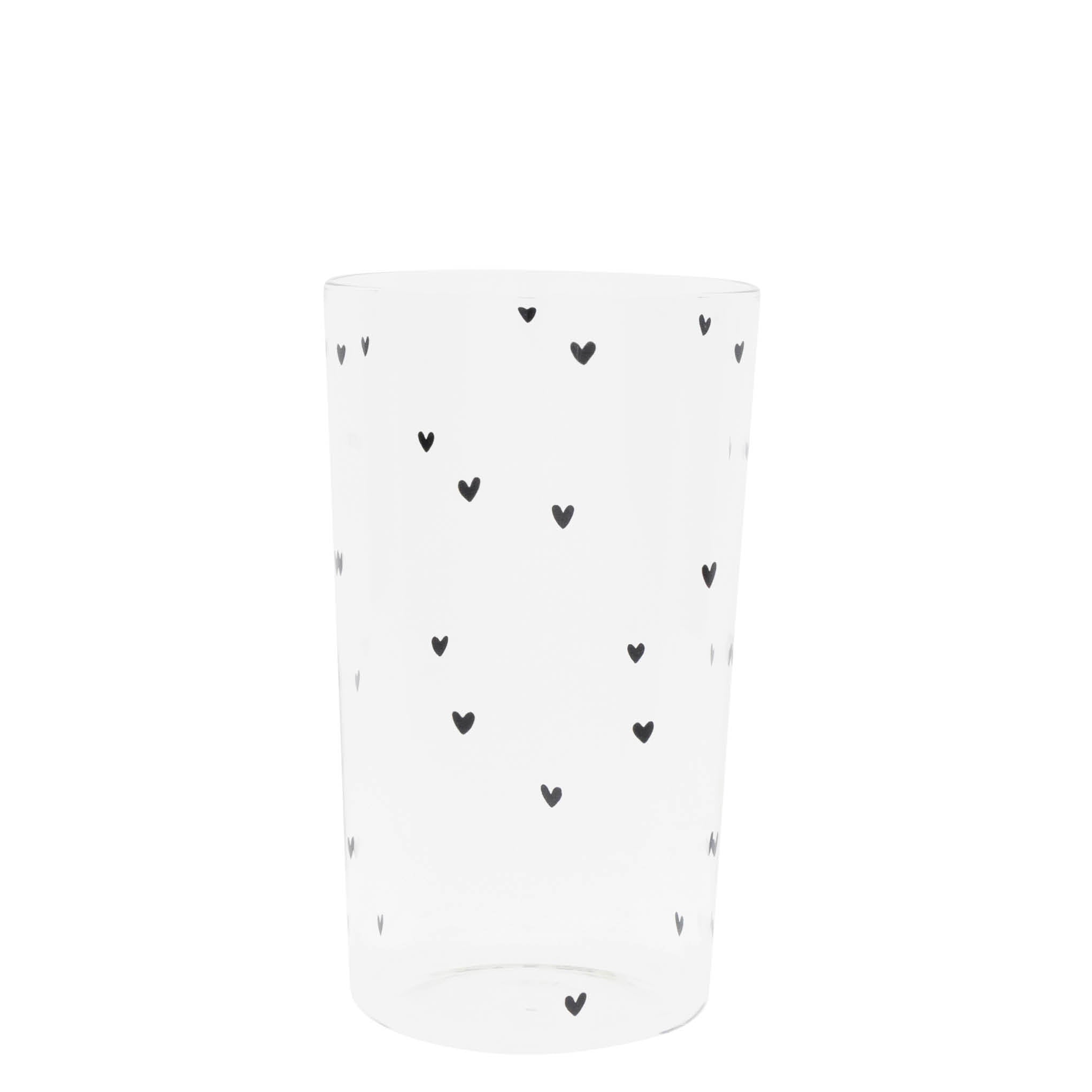 Macchiatoglas "hearts" - Bastion Collections