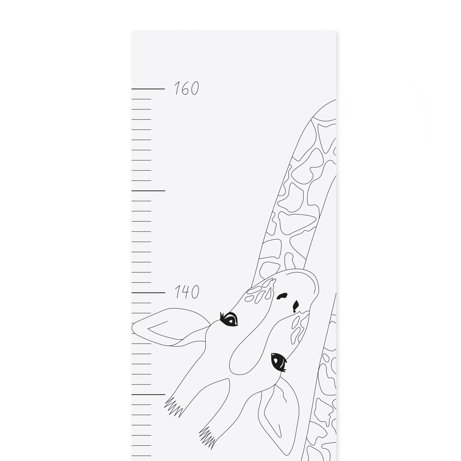 Messlatte Giraffe  - Eulenschnitt