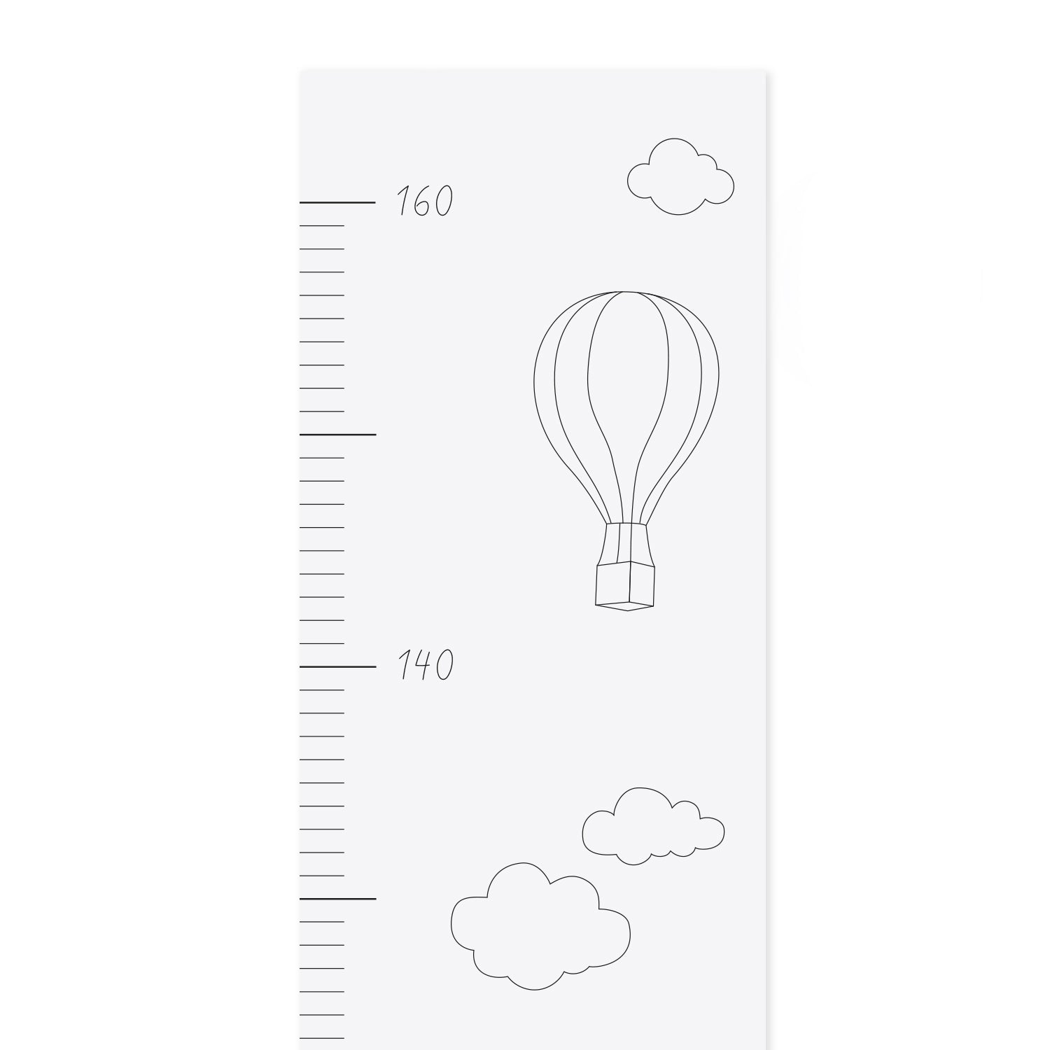 Messlatte Heissluftballon - Eulenschnitt