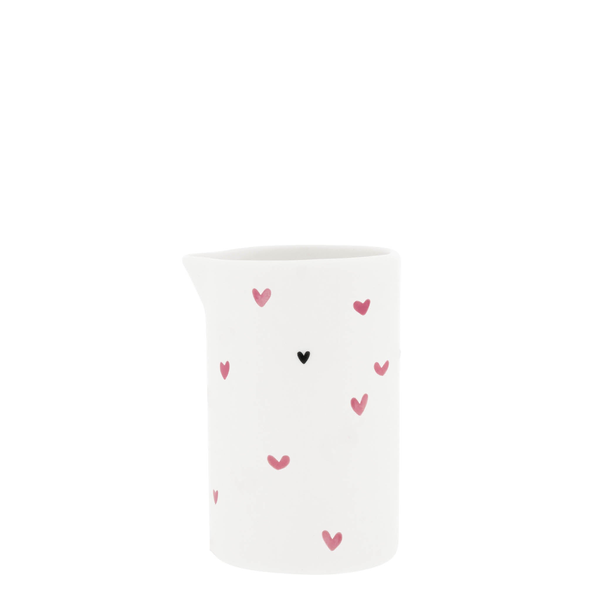Milchkännchen "little hearts" rose - Bastion Collections