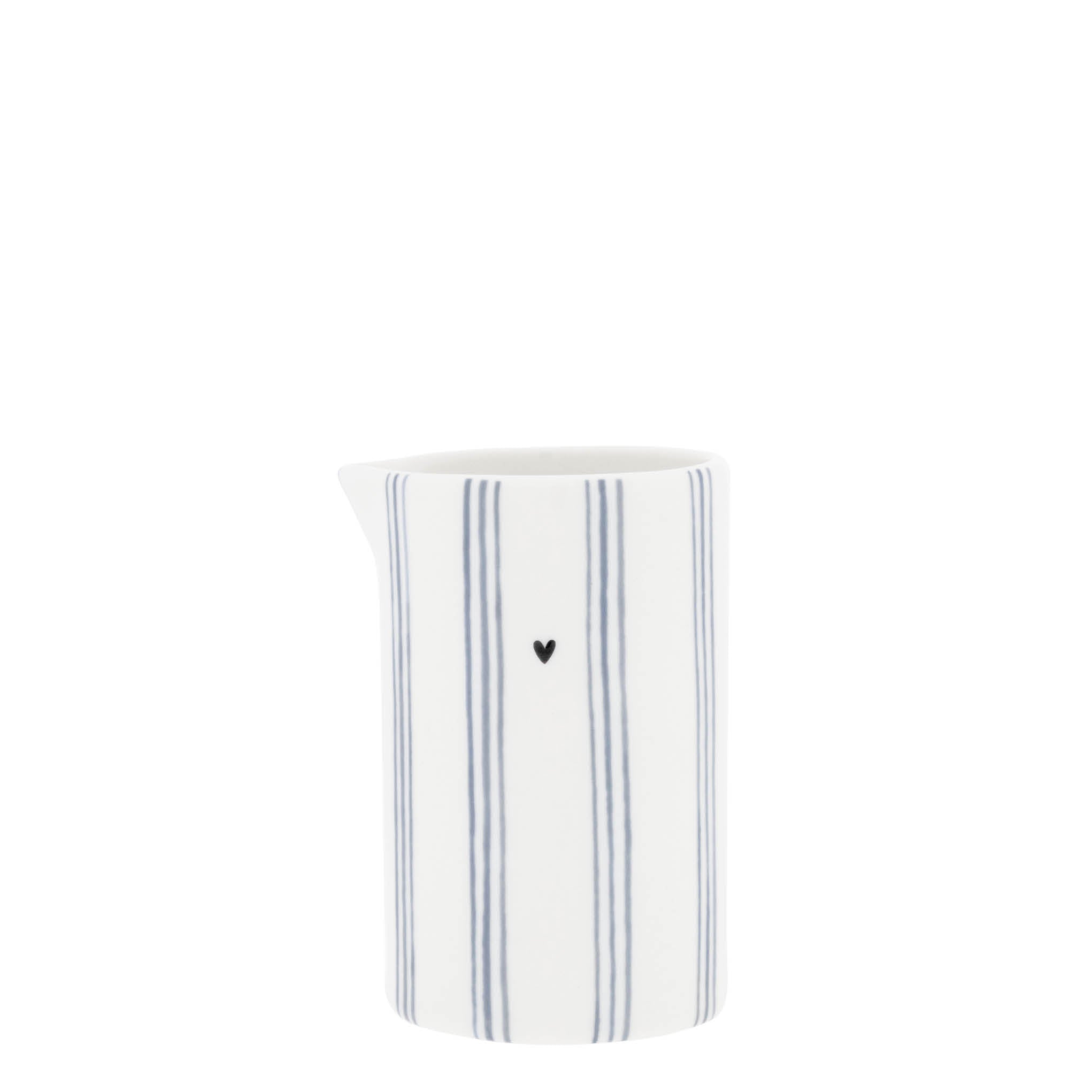 Milchkännchen "small stripes" iris blue - Bastion Collections