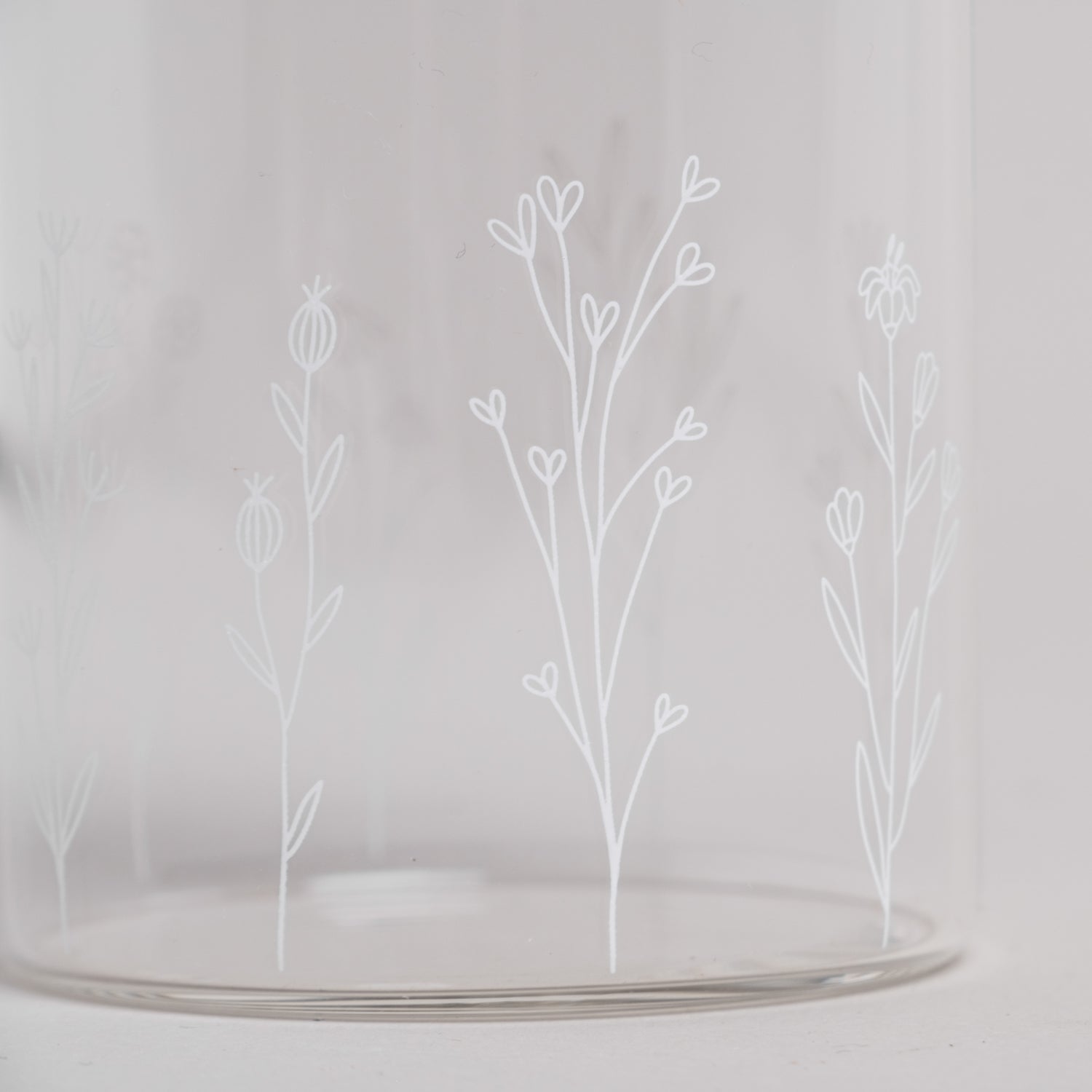 Mini Vorratsglas Blumenwiese 9cm - Eulenschnitt