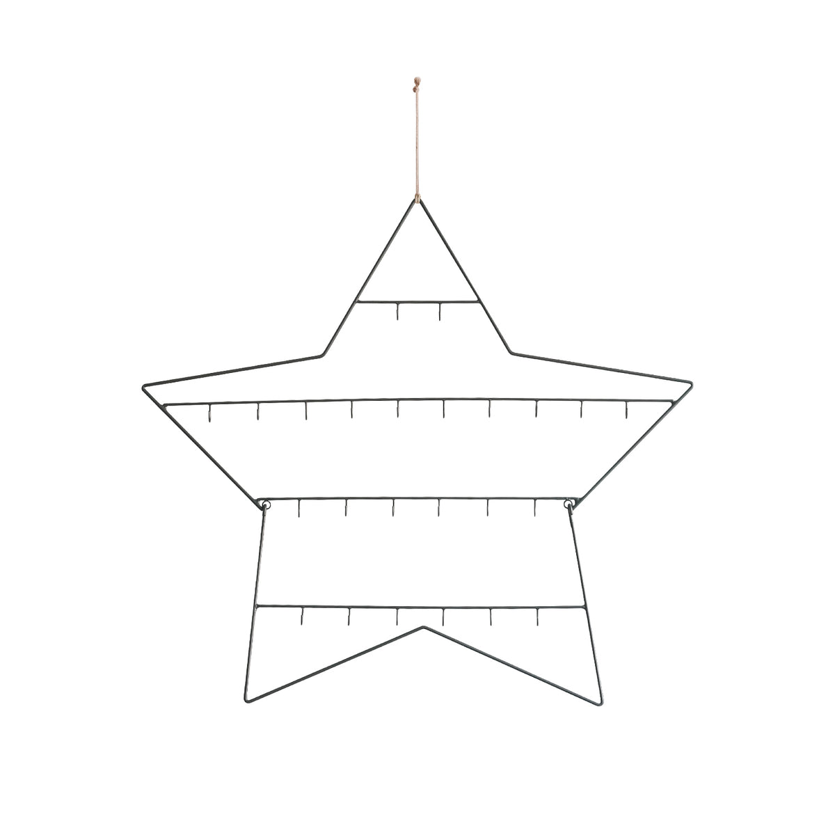 Advent calendar Star large black - Eulenschnitt (Image 2)