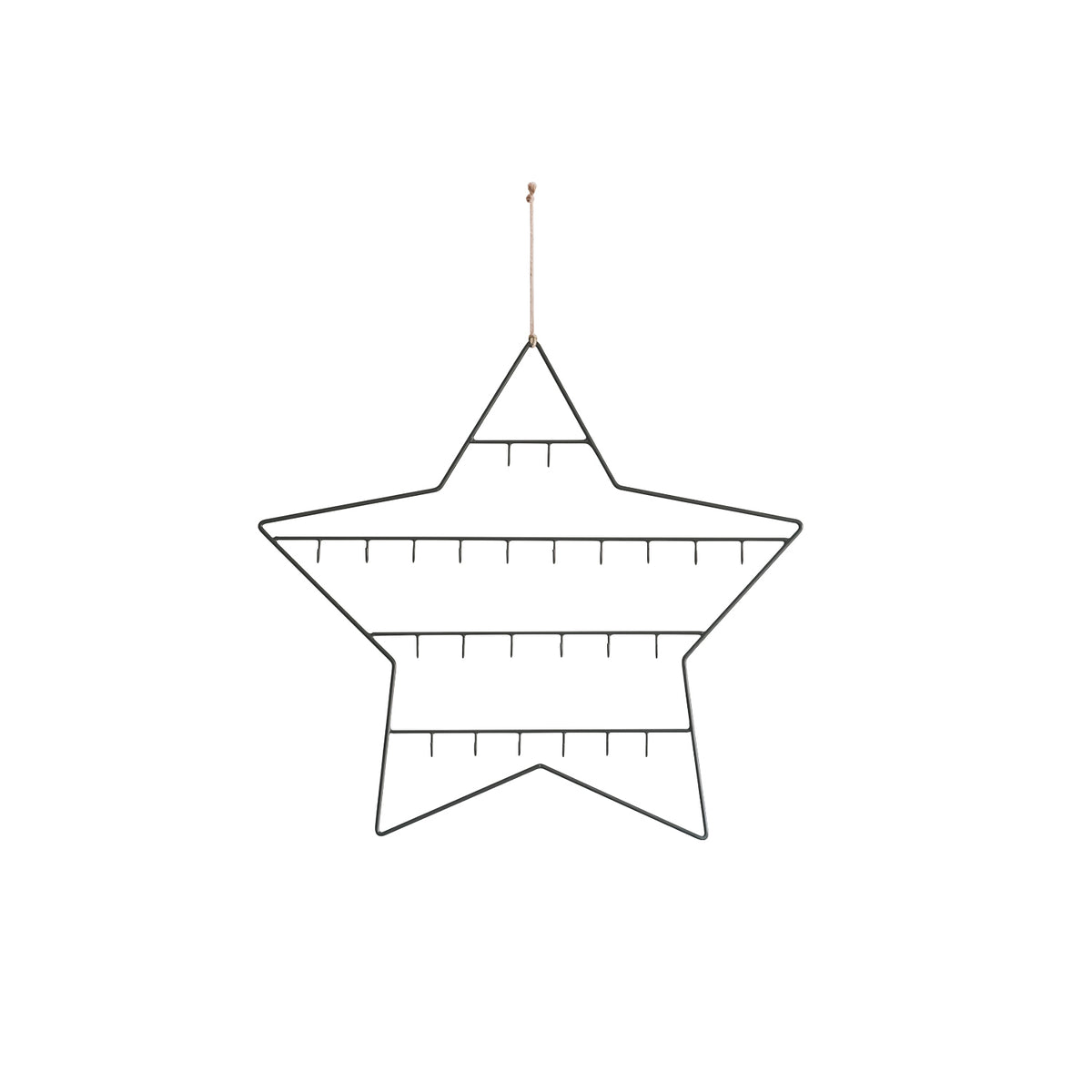 Calendario dell'Avvento Stella piccola nera - Eulenschnitt (Immagine 2)