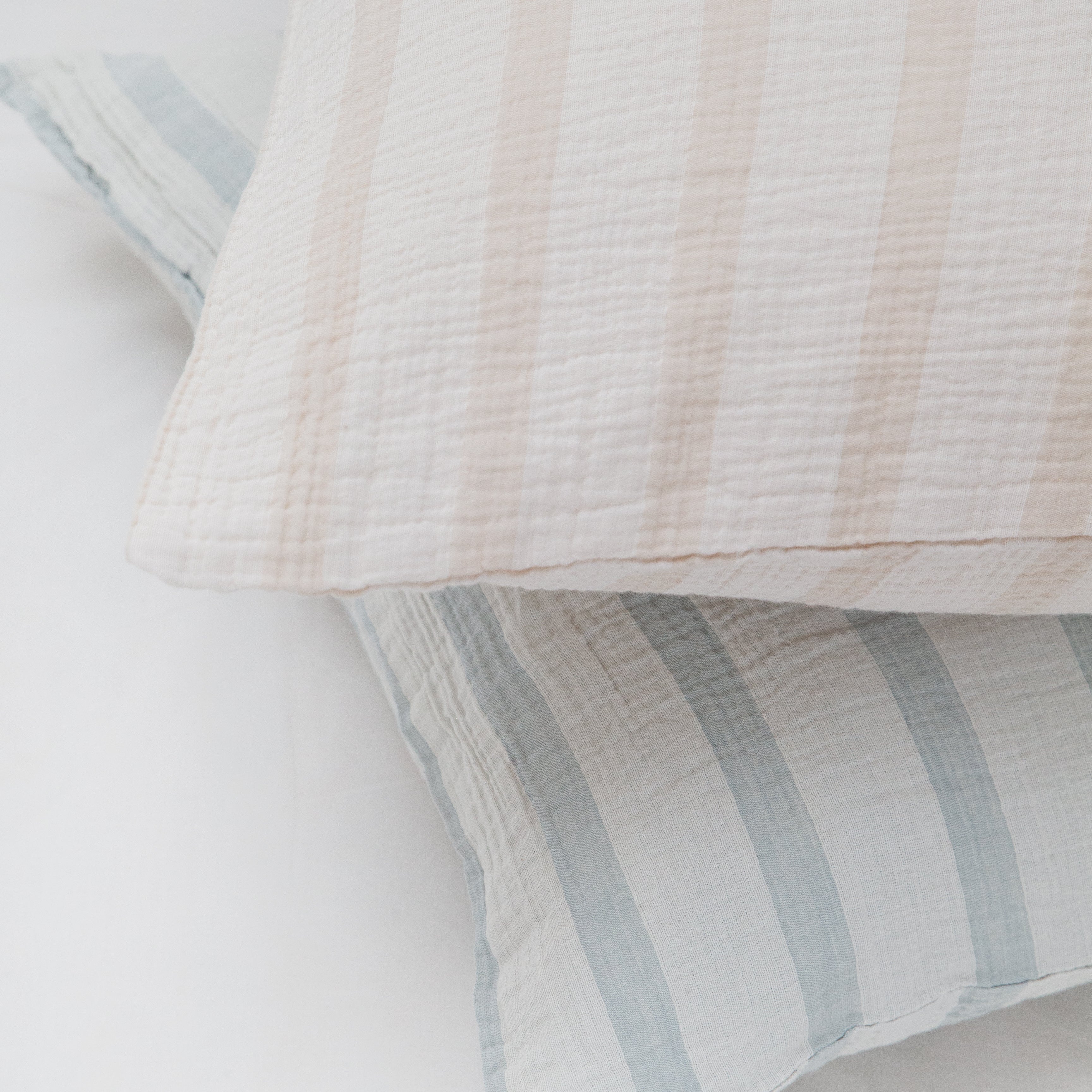 Musselin Kissenbezug Fina beige 50x70cm - Farbliebe