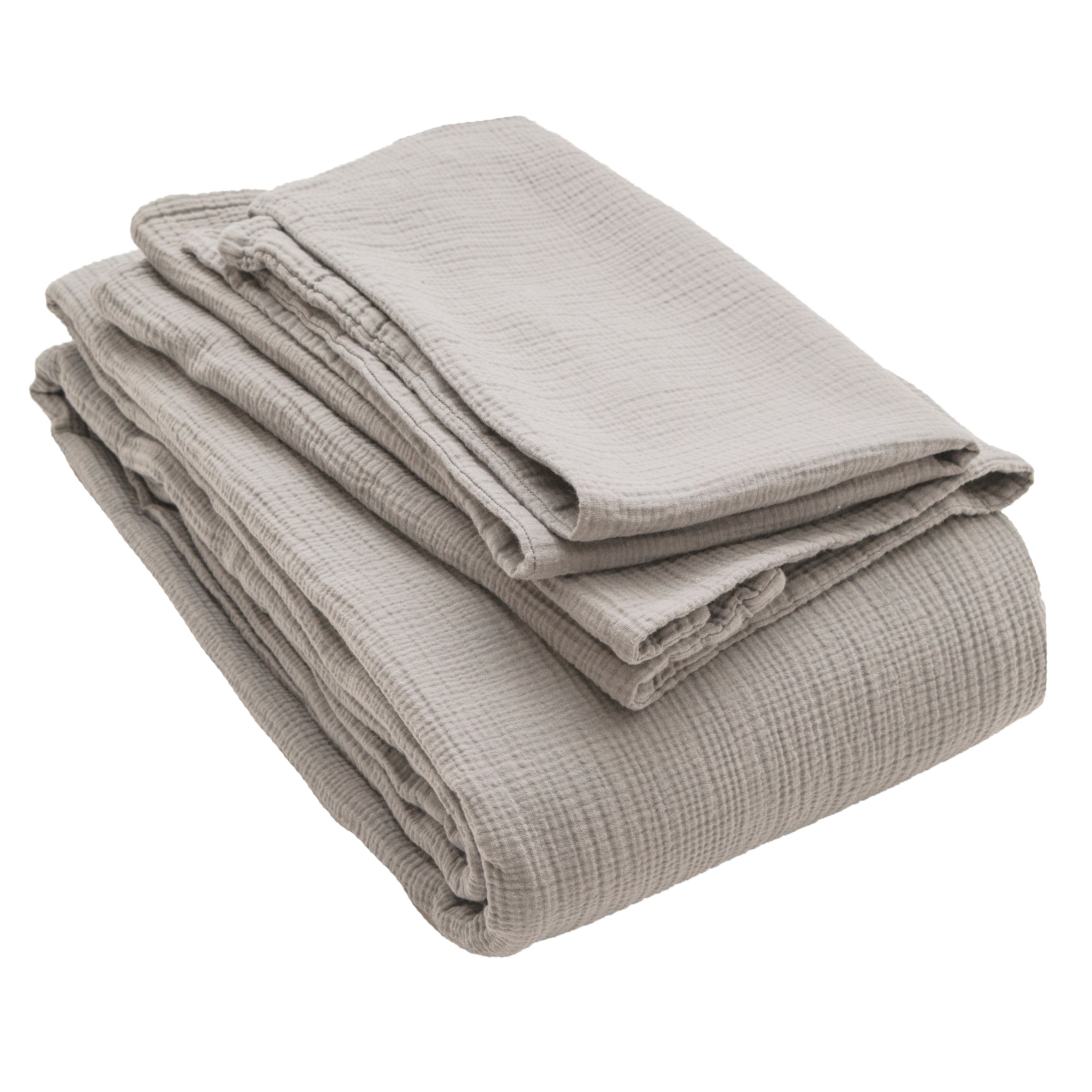 Musselin Kissenbezug Jula sand 50x70cm - Farbliebe