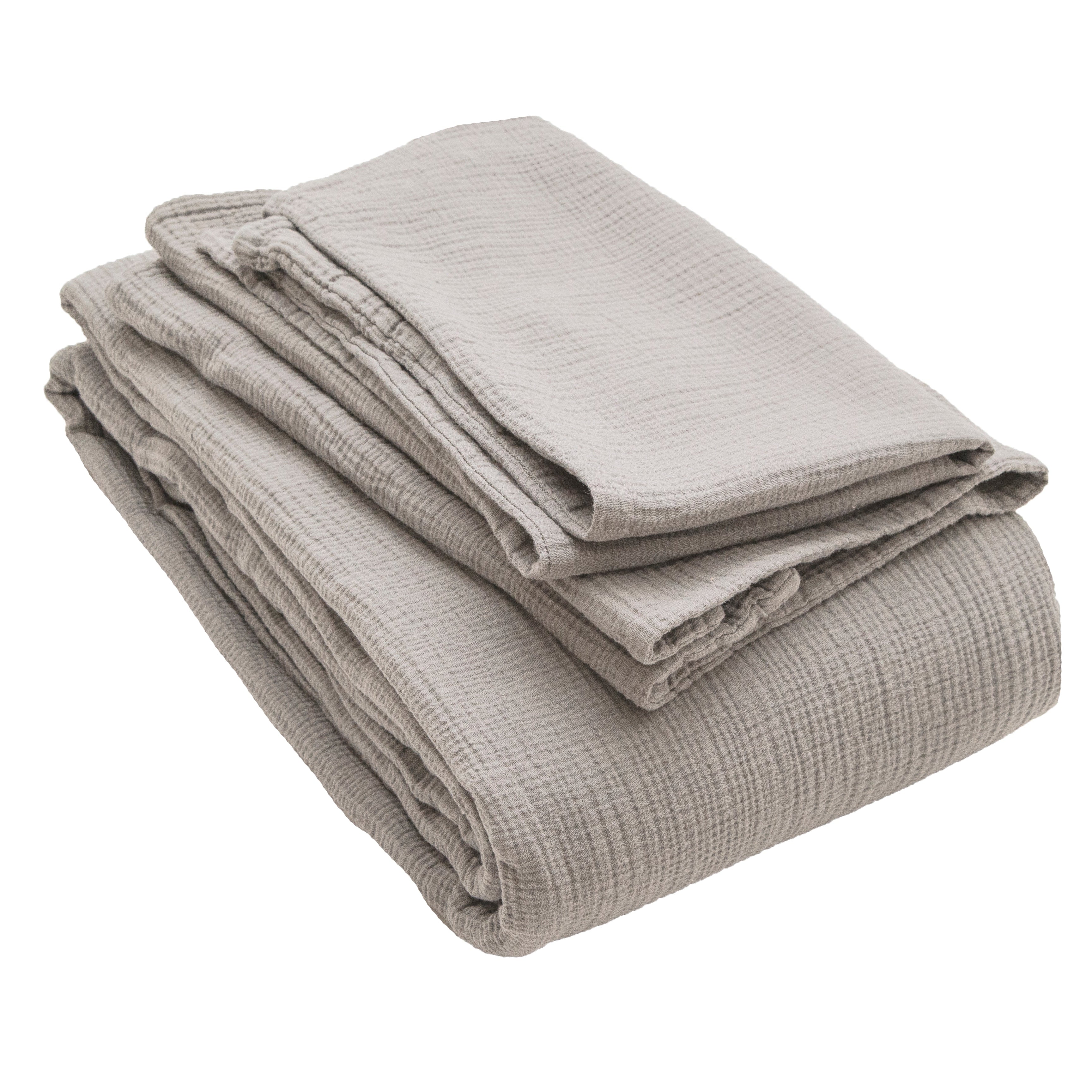 Musselin Kissenbezug Jula sand 65x100cm - Farbliebe