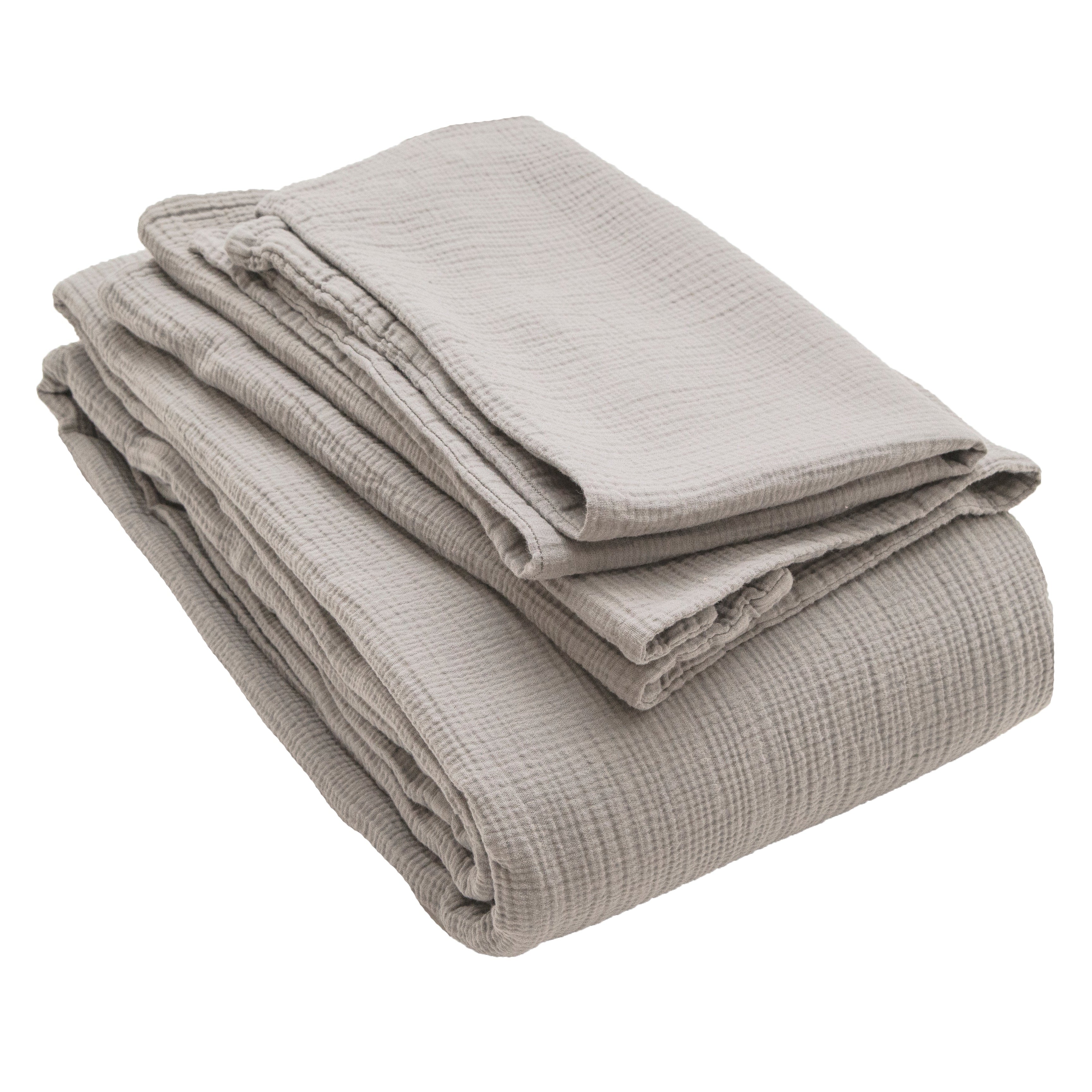 Musselin Kissenbezug Jula sand 65x65cm - Farbliebe