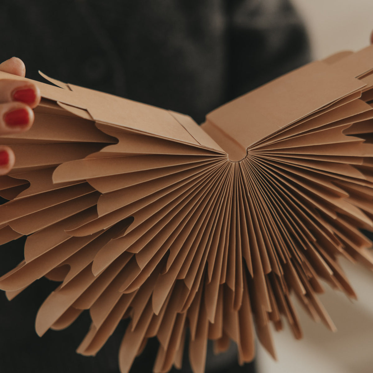 Snowflake brown 30cm - Eulenschnitt (Image 5)