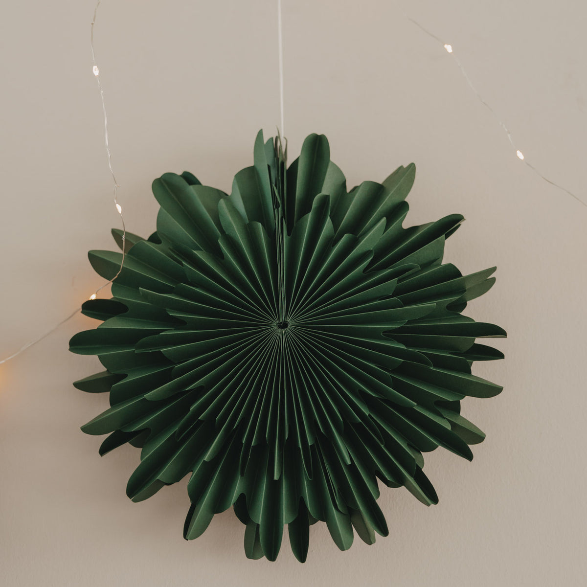 Snowflake dark green 30cm - Eulenschnitt (Image 2)