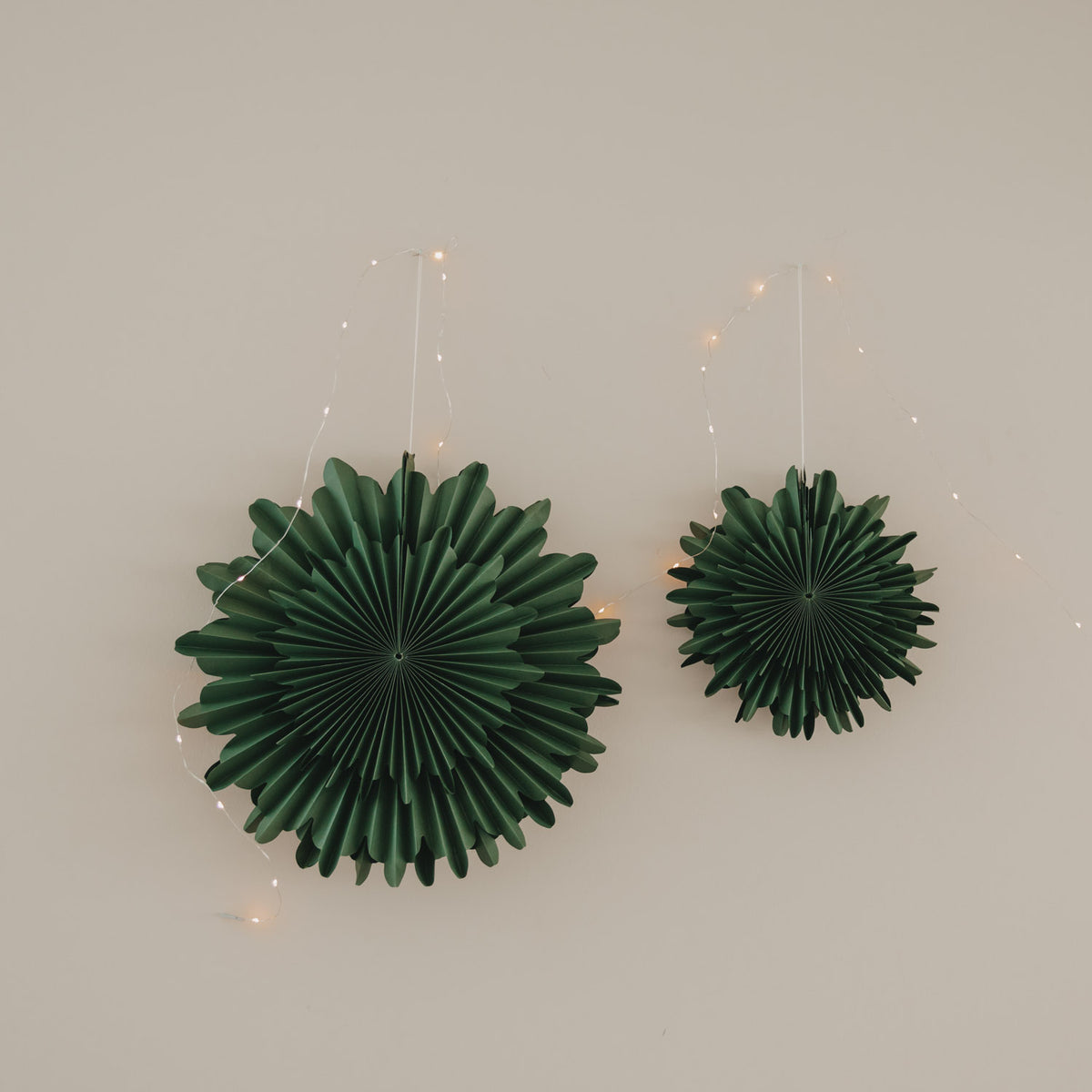 Snowflake dark green 30cm - Eulenschnitt (Image 5)