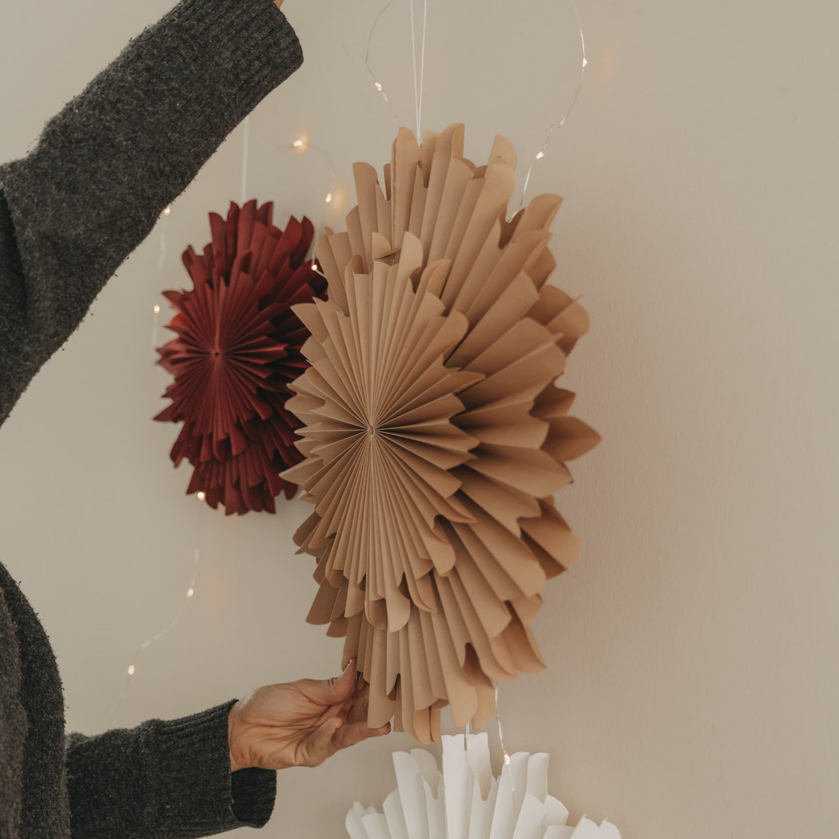 Snowflake brown 45cm - Eulenschnitt (Image 3)