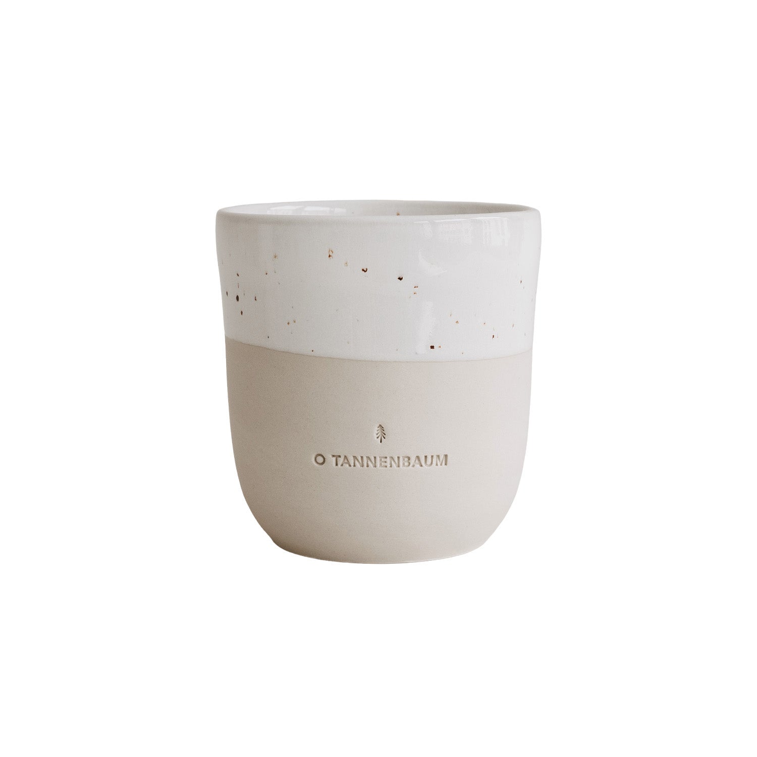 Stoneware Mug "O Tannenbaum" – Handmade - Eulenschnitt (Image 2)