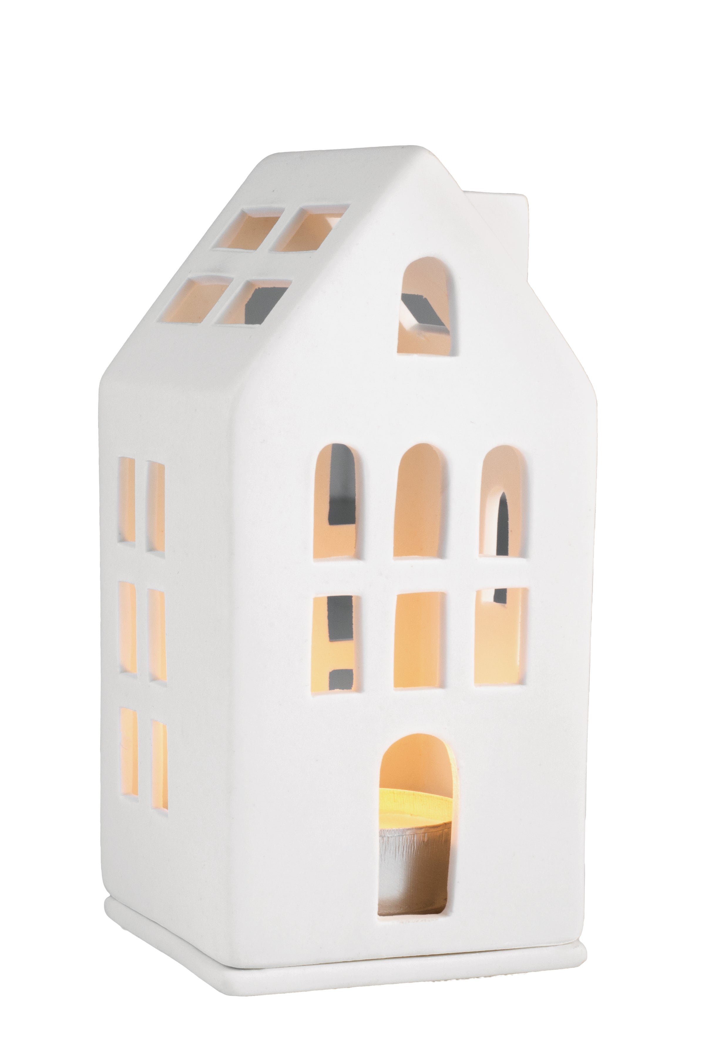 Mini Lichthaus Gästehaus – handgefertigt - Räder