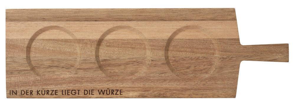 Salz und Kräuter Set "IN DER KÜRZE LIEGT DIE WÜRZE" - Räder