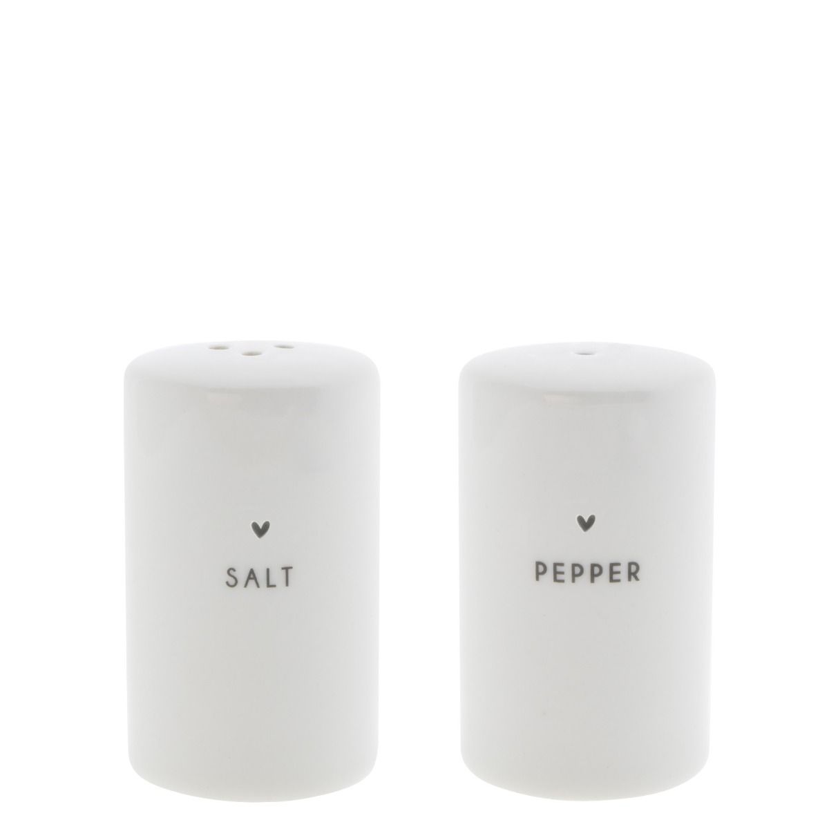 Salz– und Pfefferstreuer "salt & pepper" schwarz - Bastion Collections