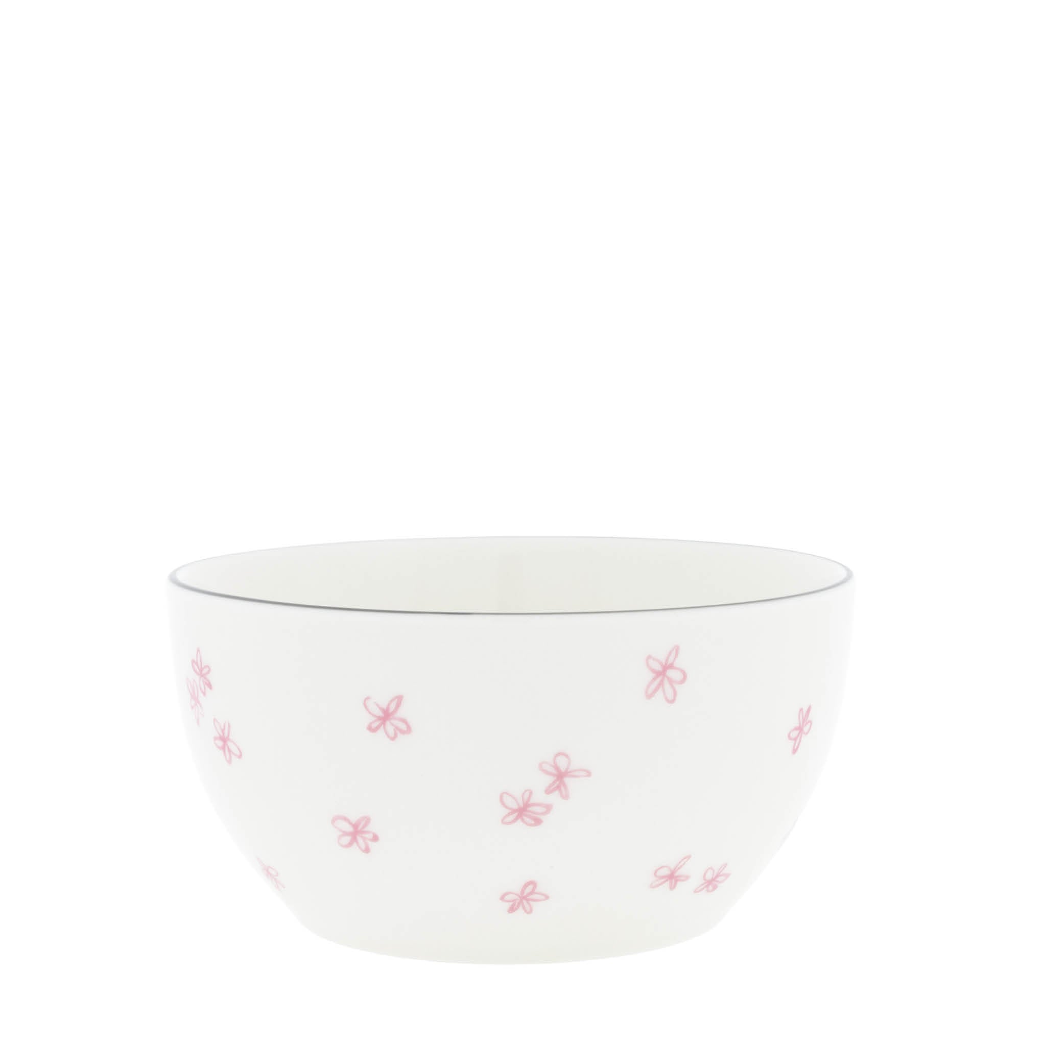 Schale "little flowers" mittel rose - Bastion Collections