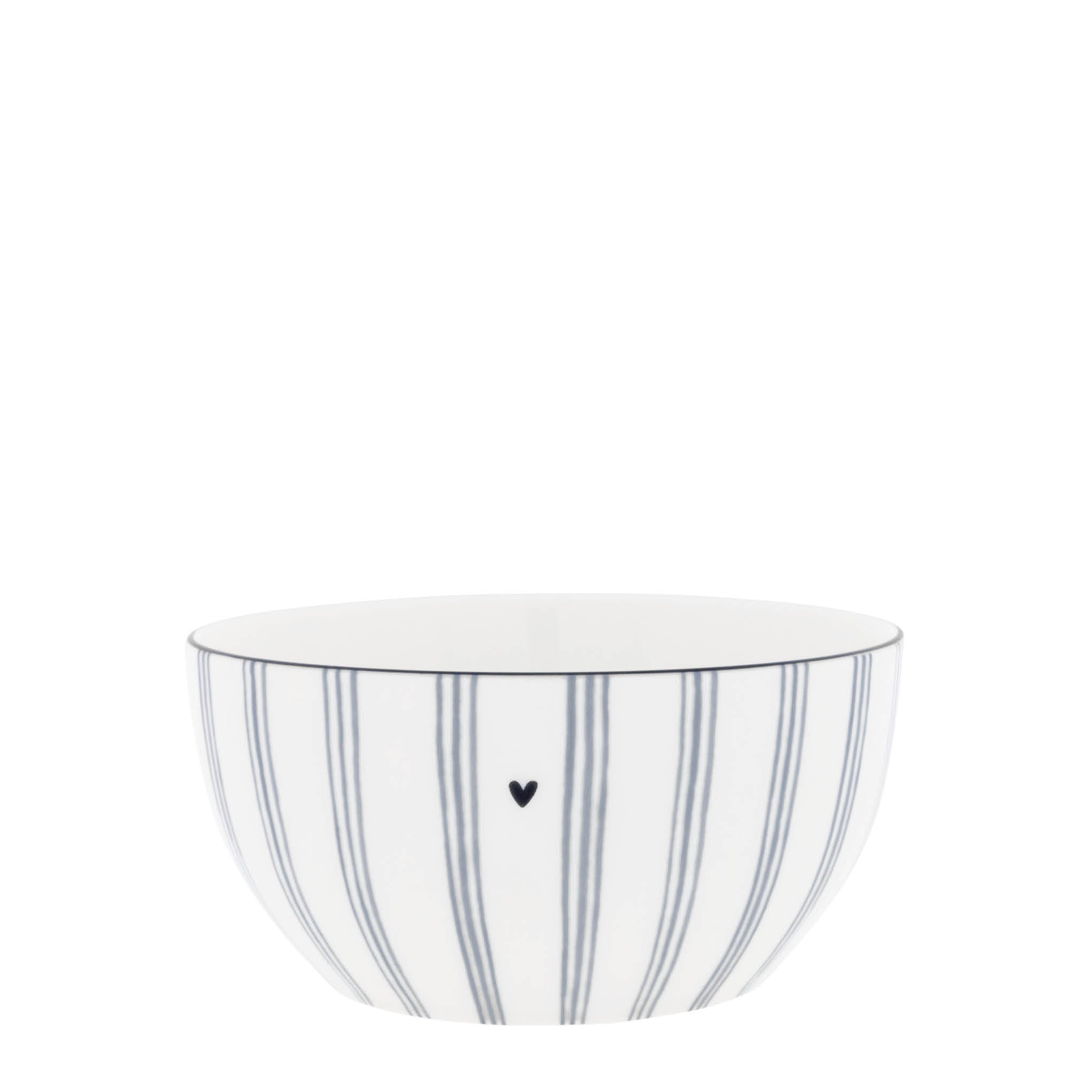 Schale "stripes" mittel blau - Bastion Collections
