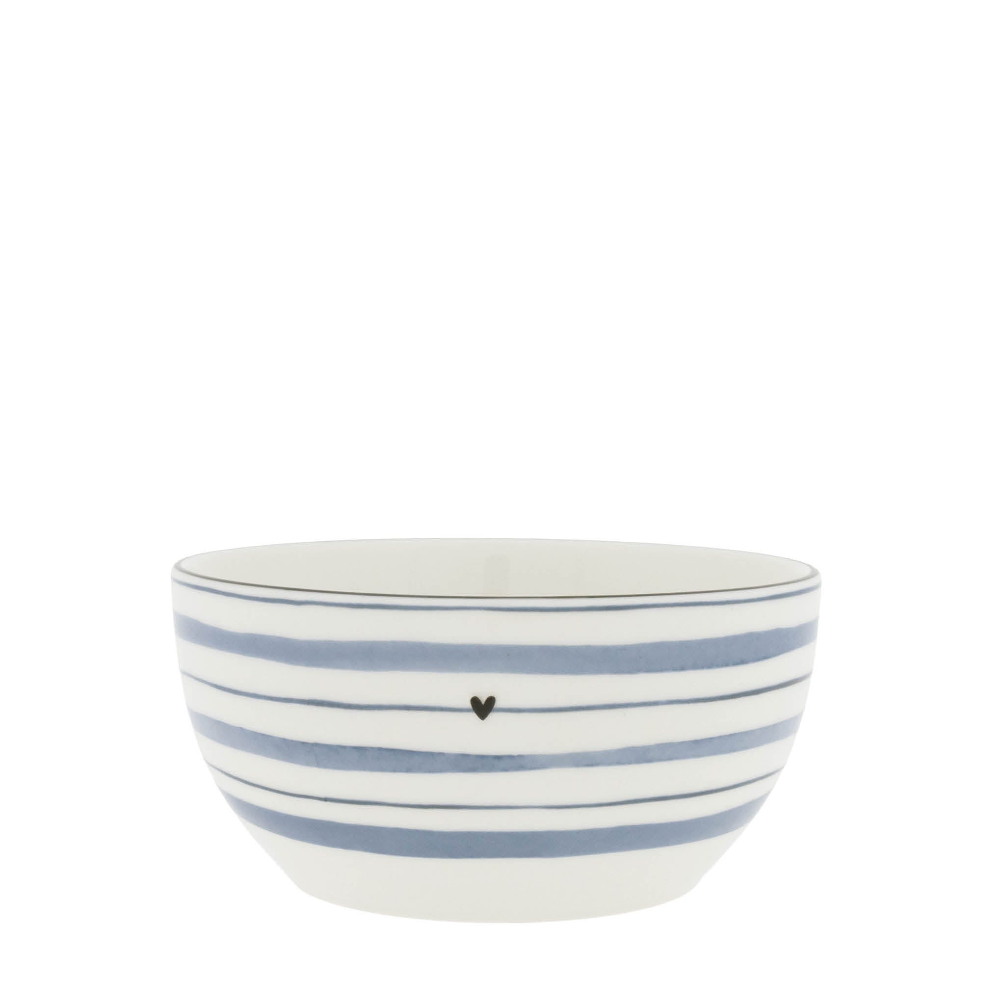 Schale "stripes" mittel iris blue - Bastion Collections