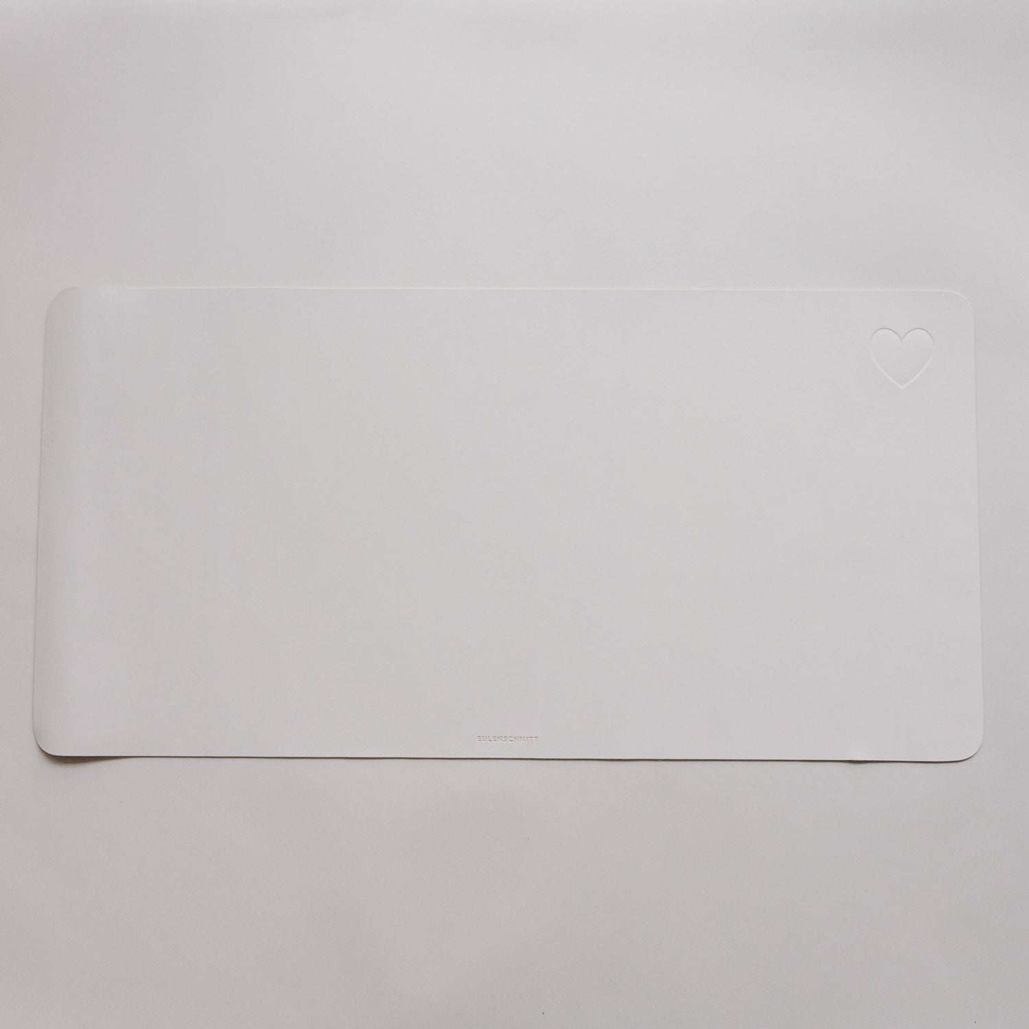 Tapis de bureau cœur crème - Eulenschnitt (Image 2)