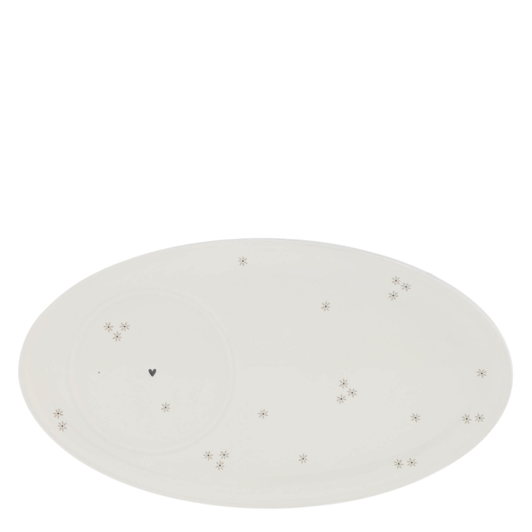 Servierteller "Little Flowers" beige - Bastion Collections
