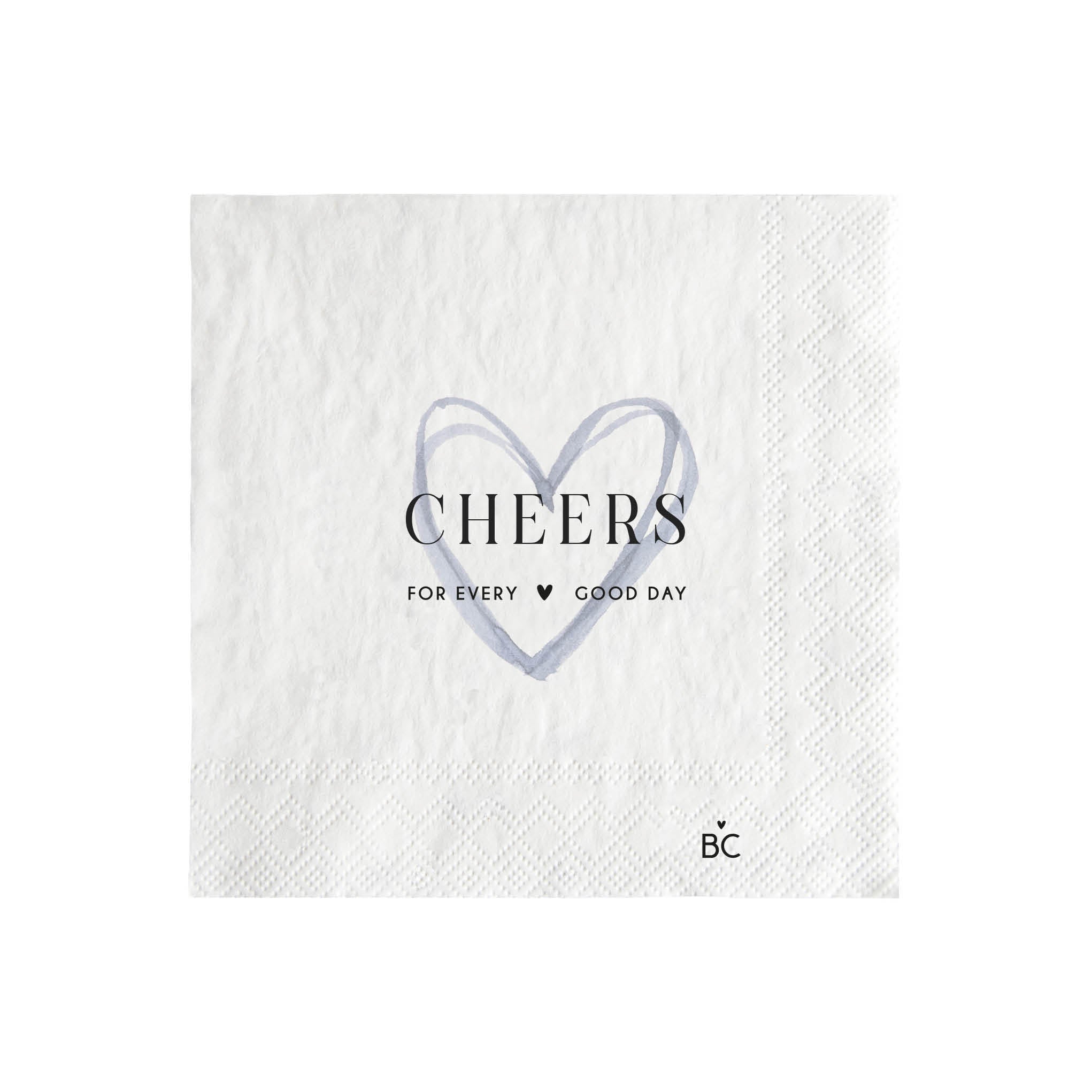 Serviette "Cheers" Cocktail - Bastion Collections