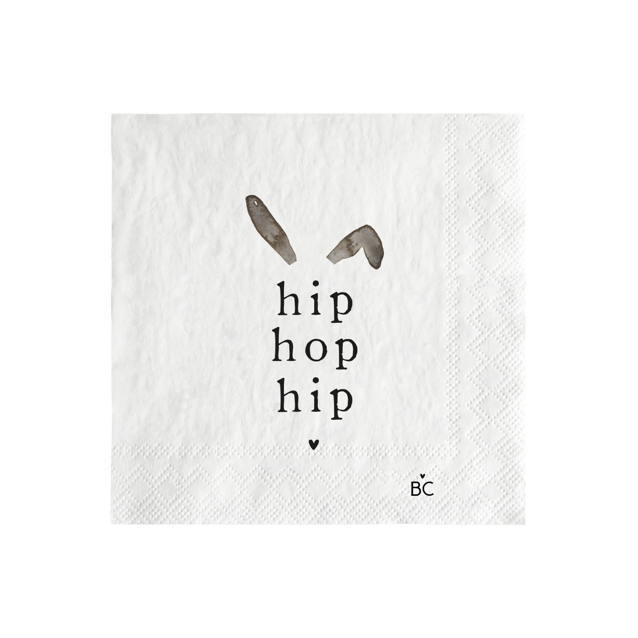 Serviette "Hip Hop Hip" Cocktail - Bastion Collections