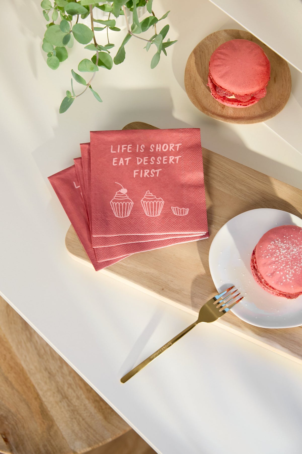 Serviette "Life is short" Cocktail - Räder (Bild 2)