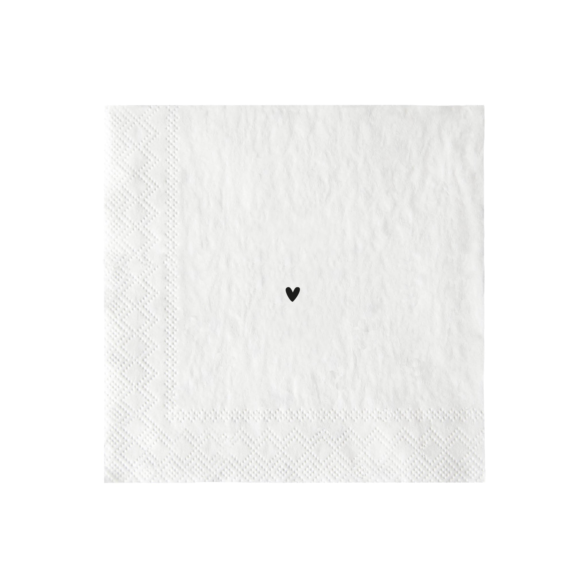 Serviette "love" Cocktail - Bastion Collections