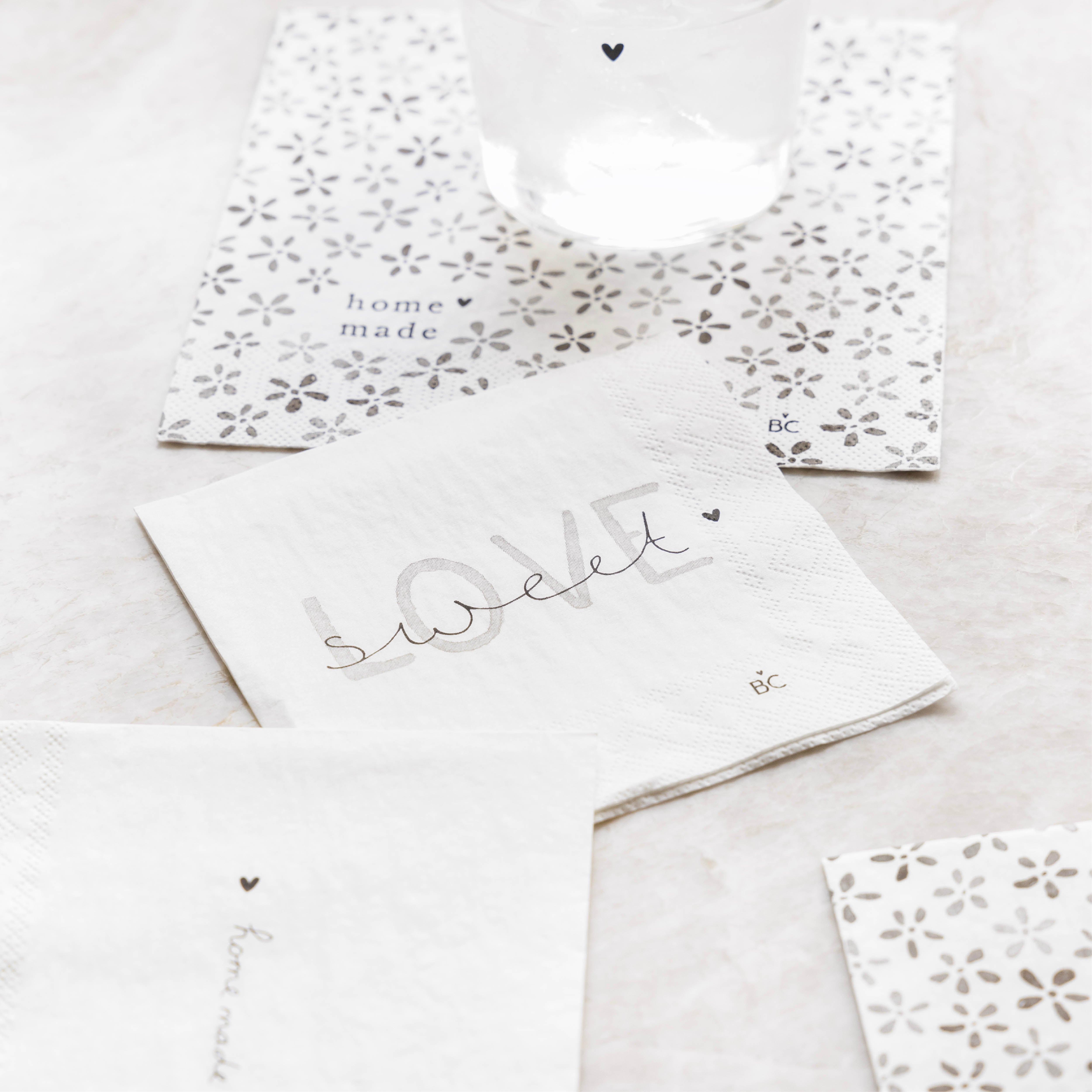 Tovagliolo "Sweet Love" Cocktail - Bastion Collections
