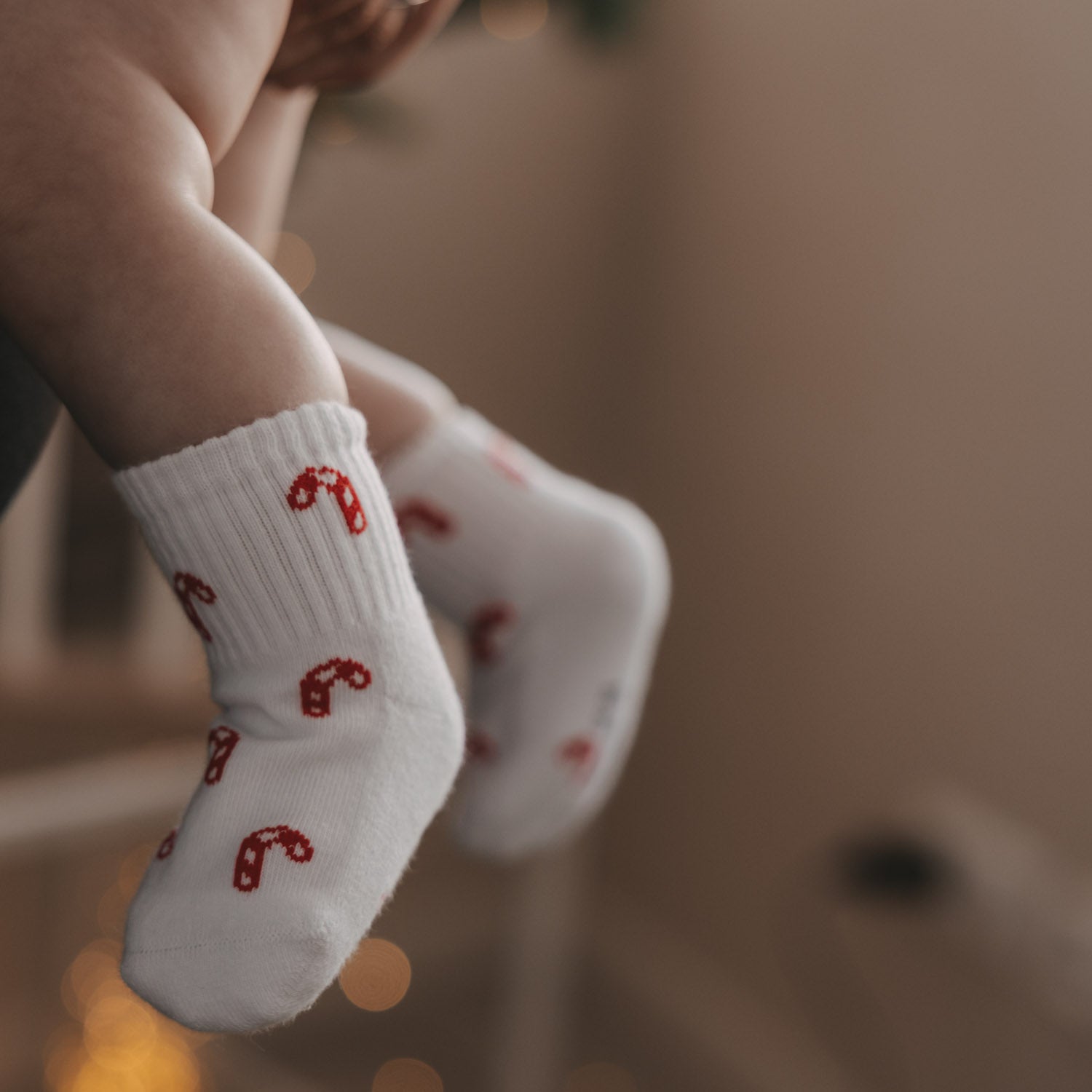 Chaussettes bébé sucres d'orge blanc 16–18 - Eulenschnitt (Image 5)