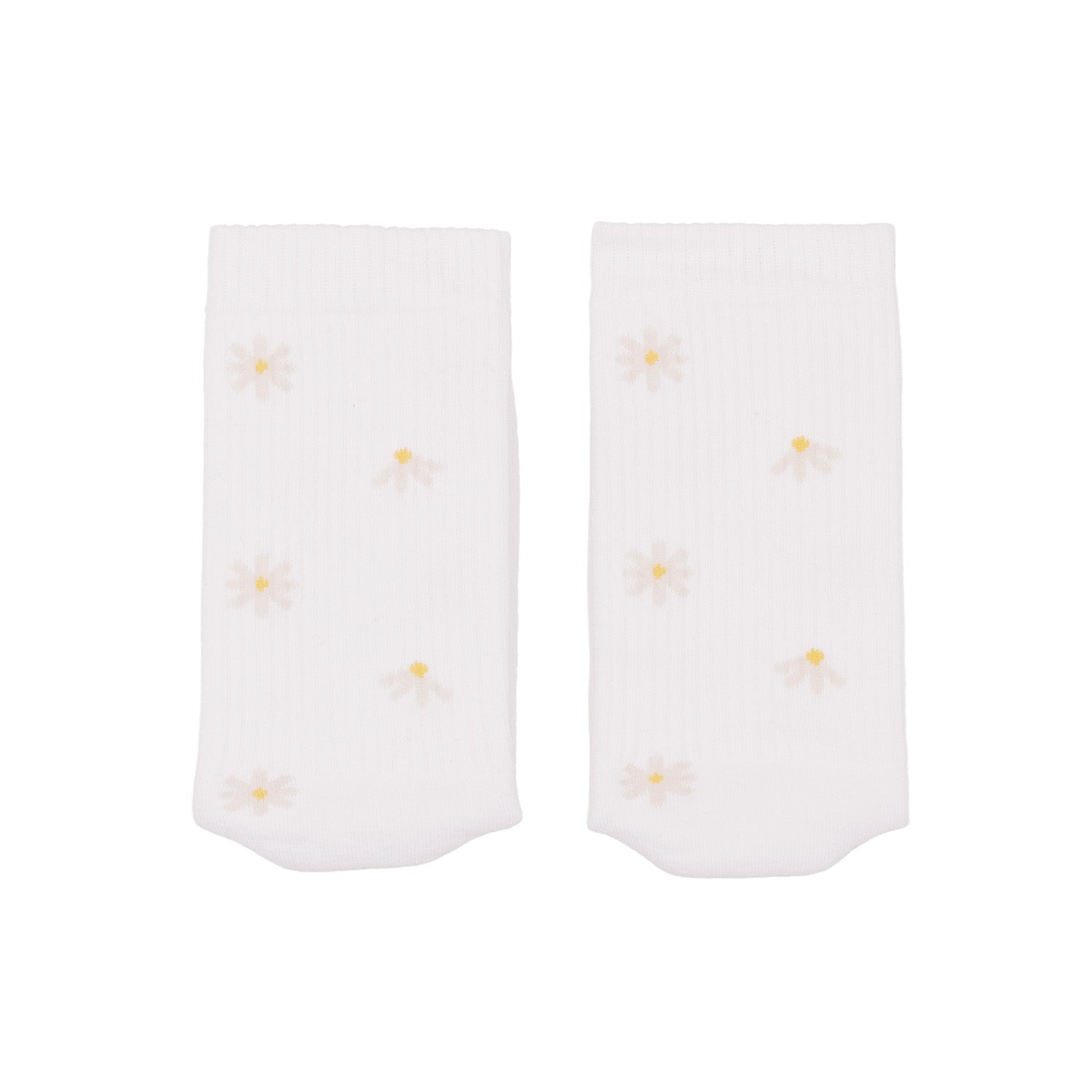 Socken "Allover Daisy" weiss 35-38 - Eulenschnitt