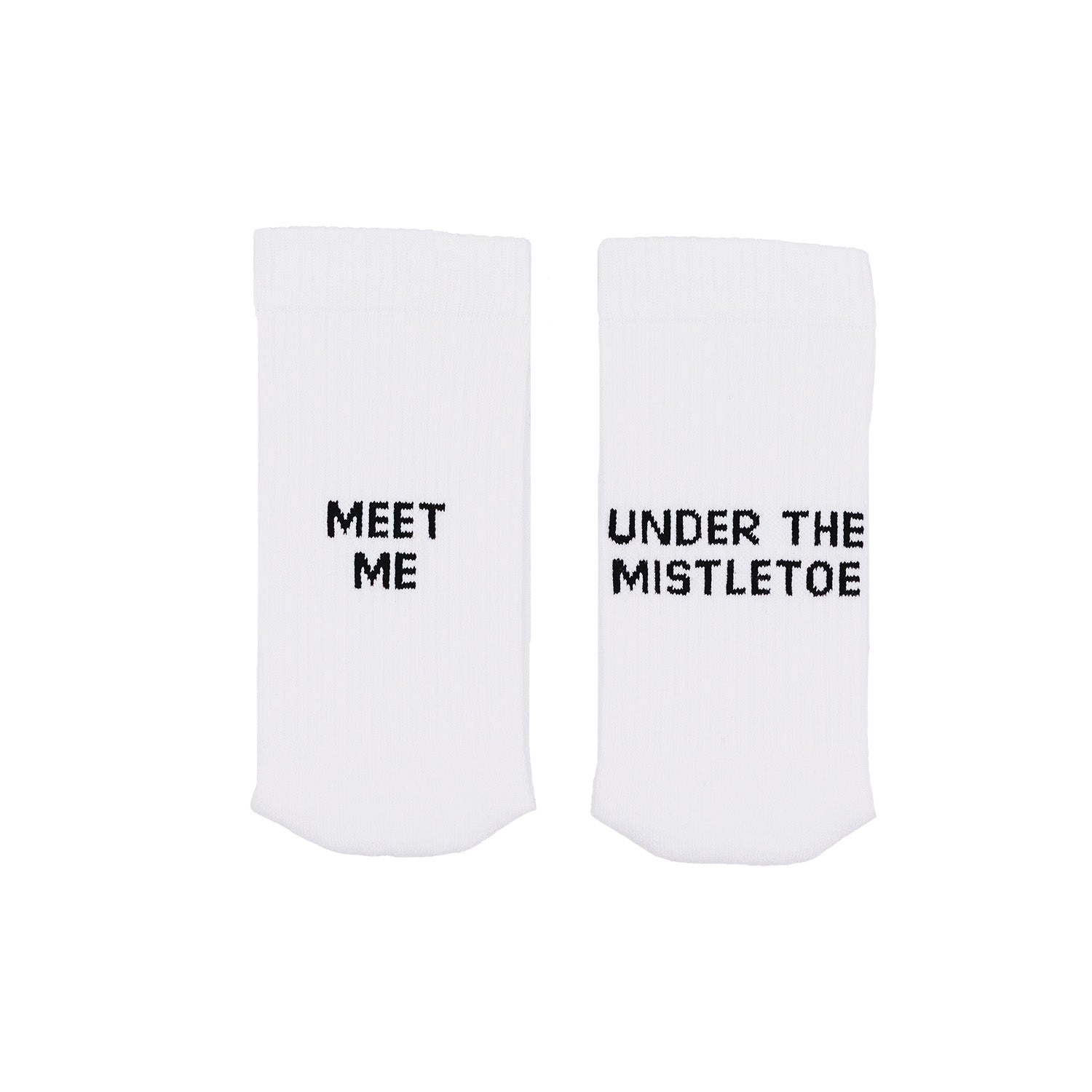 Socken "Mistletoe" weiss 43–46 - Eulenschnitt